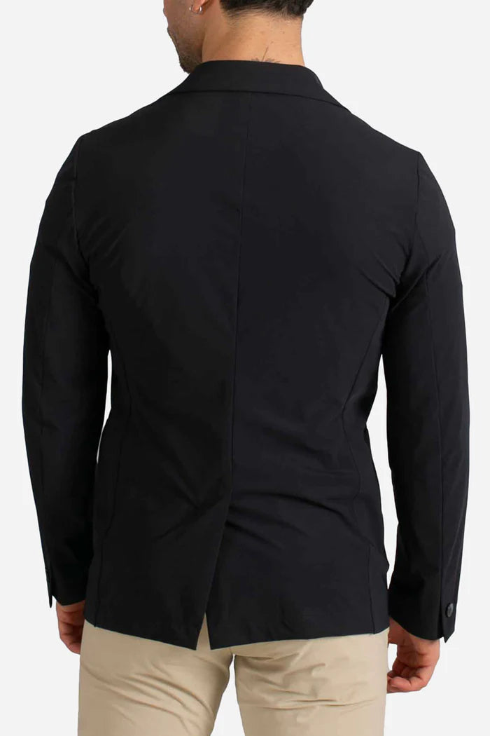 Giacca tecnica Active monopetto blu