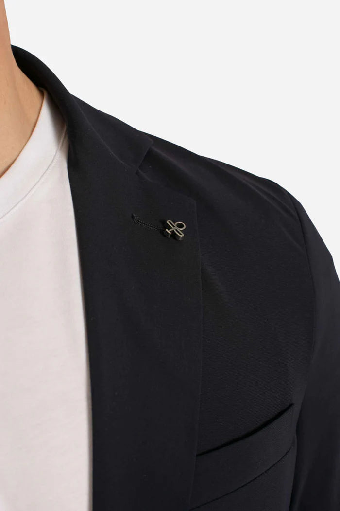 Giacca tecnica Active monopetto blu