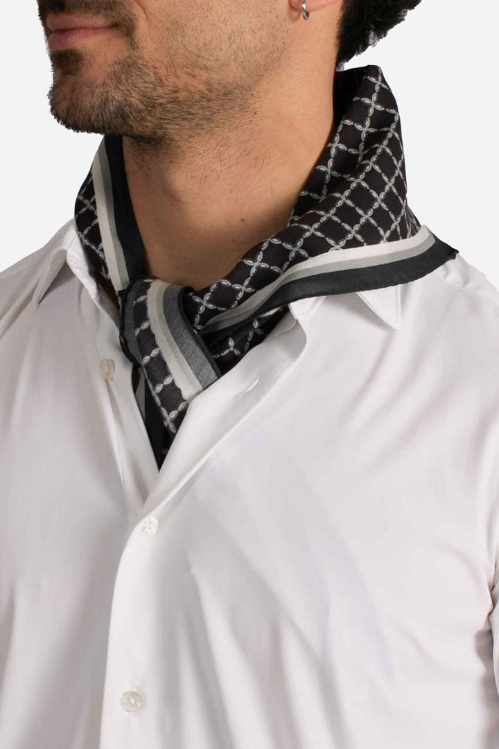 TAGLIATORE FOULARD34NTE25-01BLACK