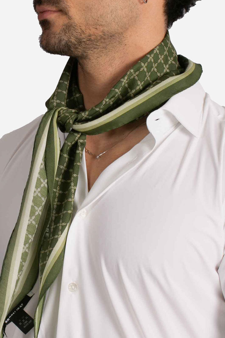 TAGLIATORE FOULARD34NTE25-01GREEN