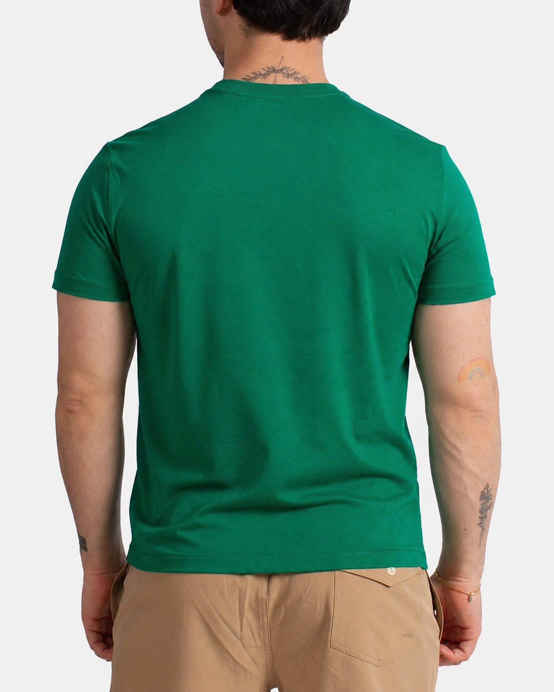 Maglietta in jersey Custom Slim-Fit green