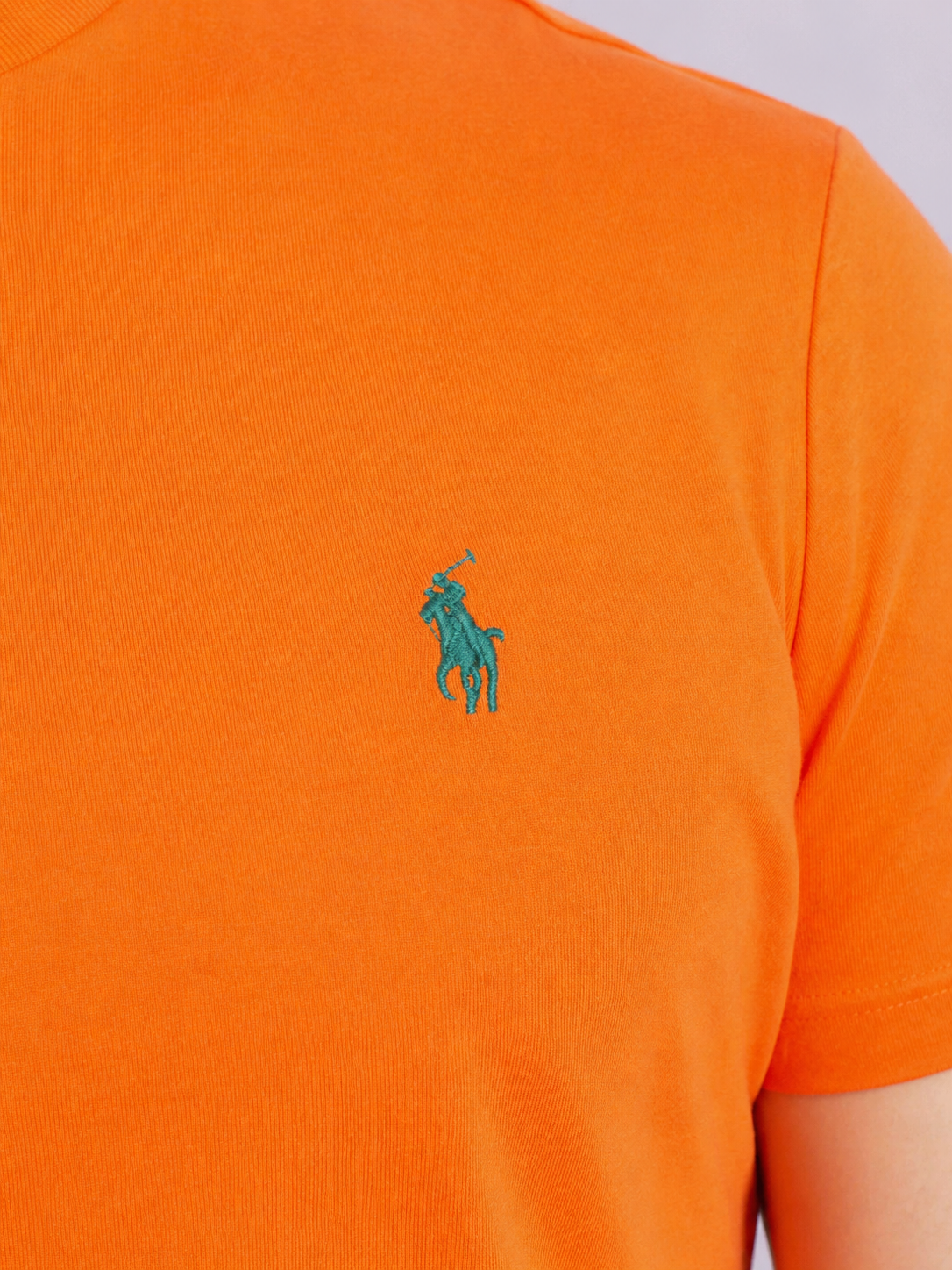 Maglietta in jersey Custom Slim-Fit orange