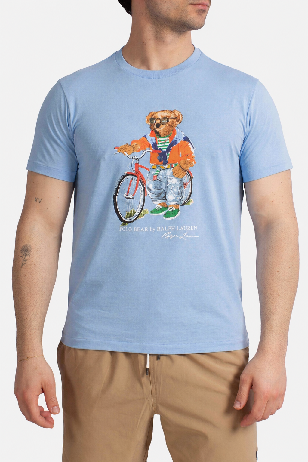 Maglietta Polo Bear jersey Classic-Fit light blue