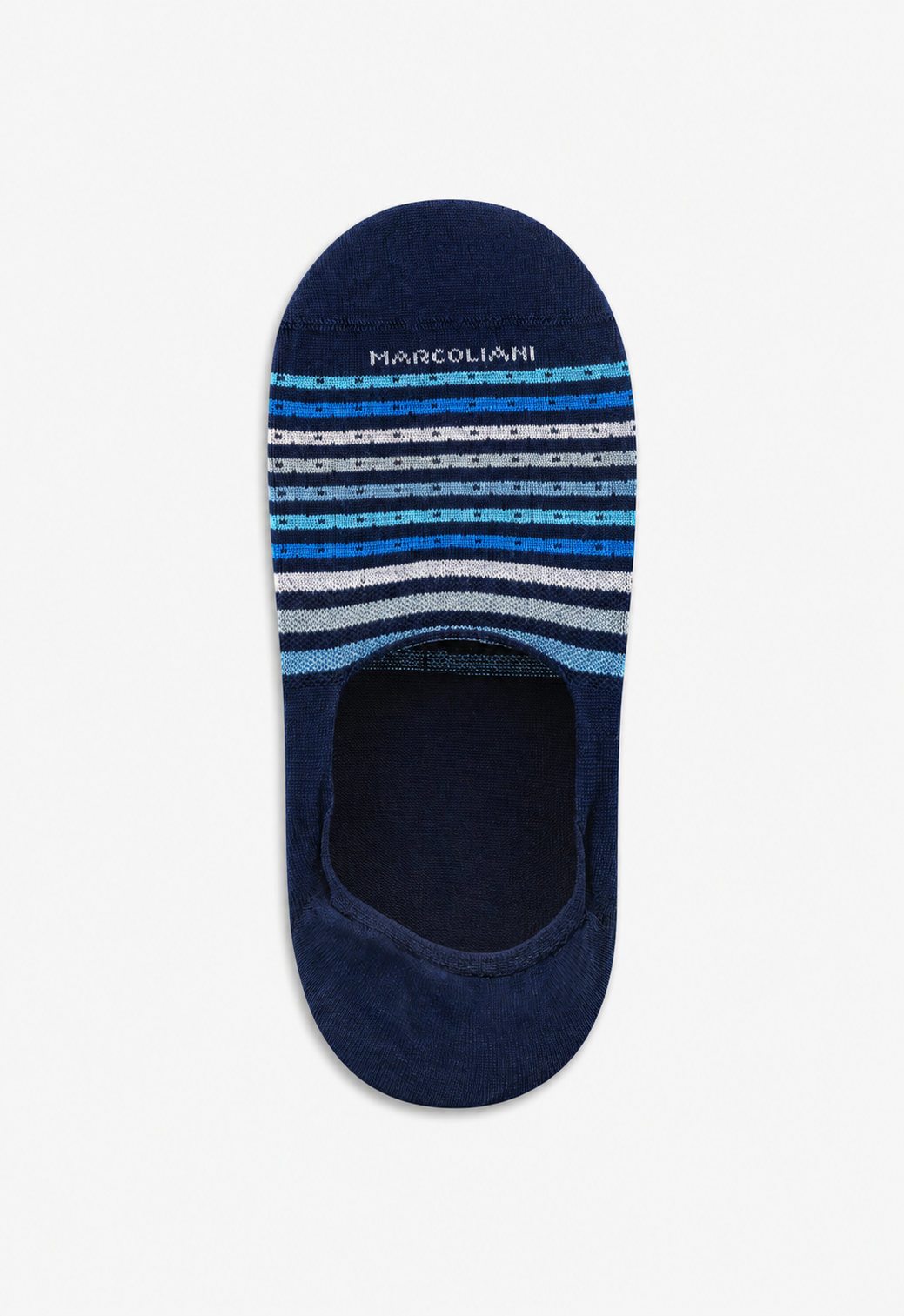 Calze fantasmini invisible touch navy blue