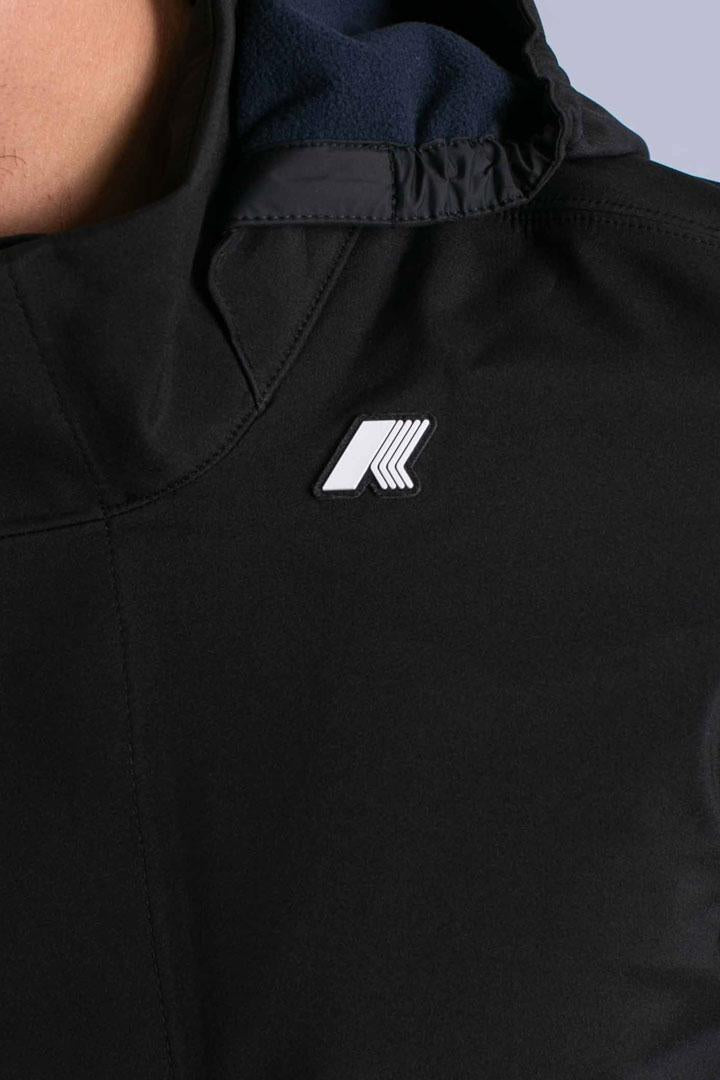 Giacca media duke bonded black pure - blue depth K6116YWA3C K-WAY