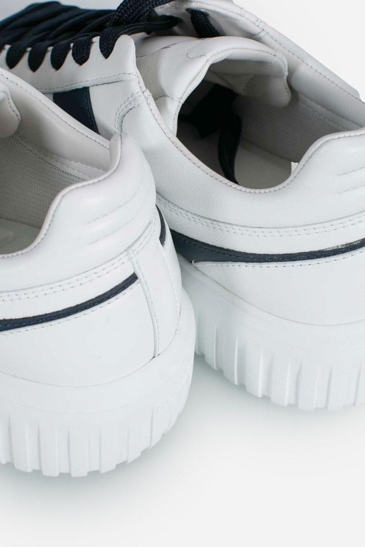 Sneakers Hogan H-Stripes Bianco Blu HXM6450FE91QZB11G1 HOGAN