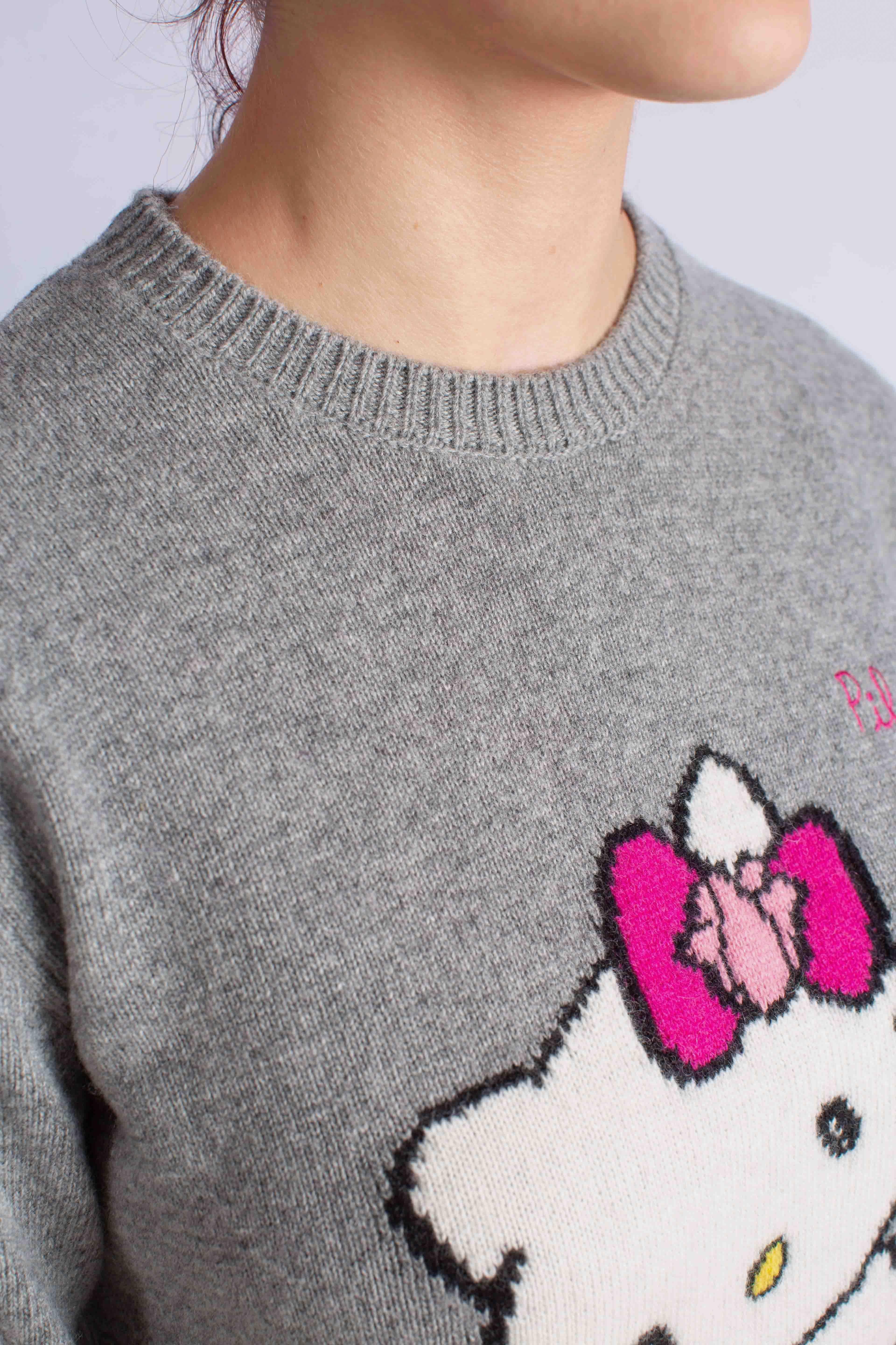 Maglia Donna Hello Kitty "Pilates Queen" QUE001000466I MC2 SAINT BARTH