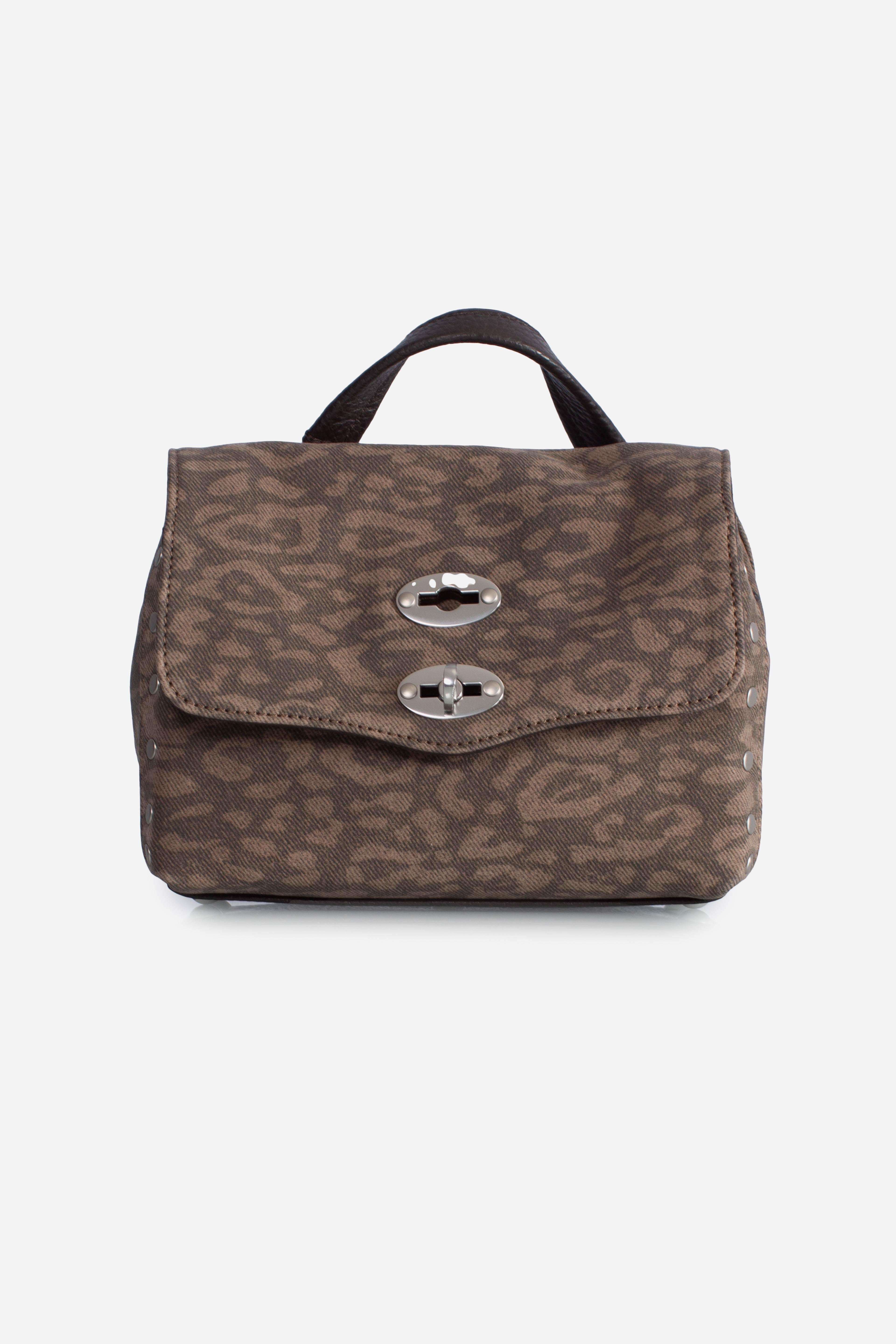 Borsa Postina Baby Heritage Leopard Marrone 0680102110000BZ0237 ZANELLATO