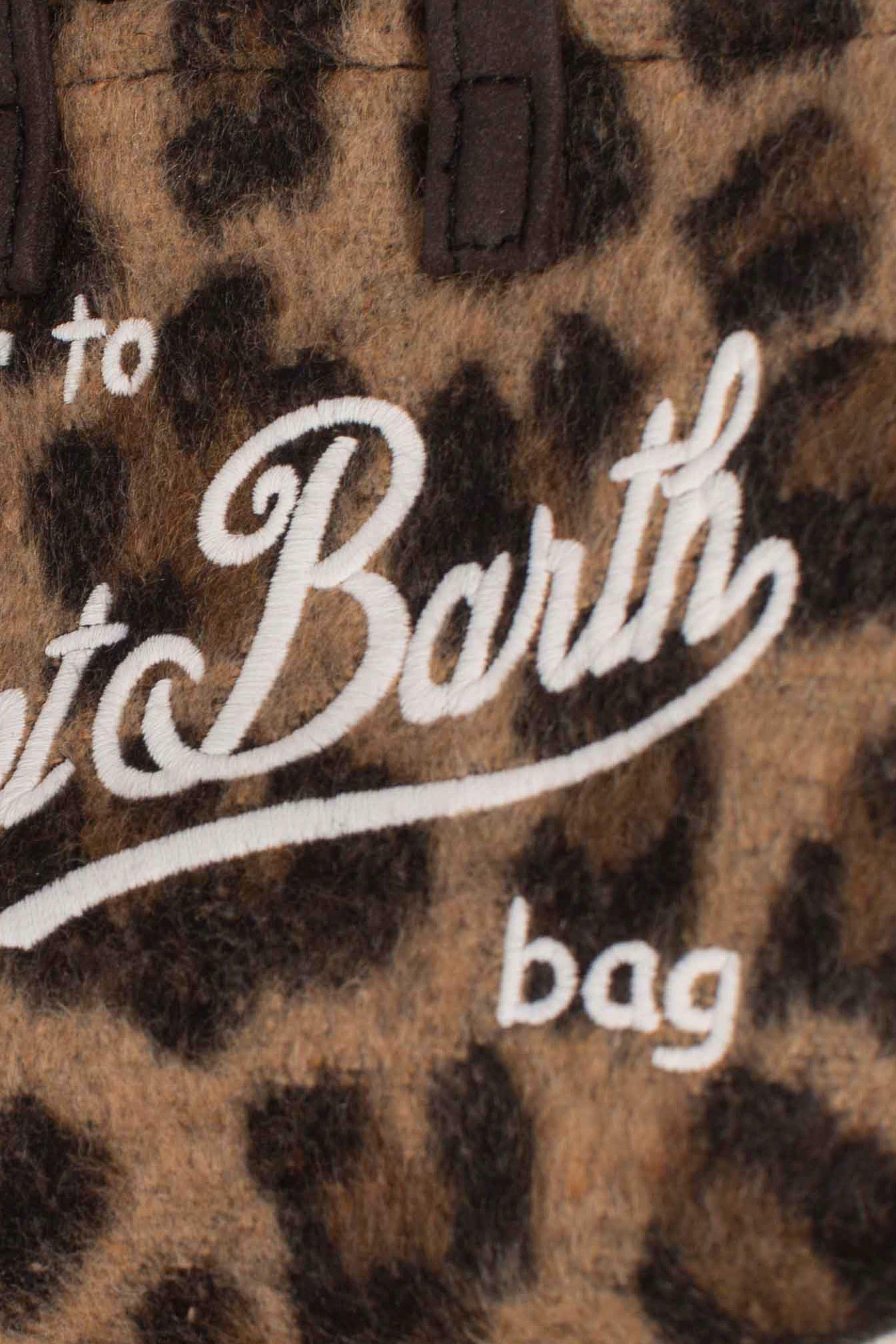 Phone Bag in ecopelliccia leopardata PHONE00601351I MC2 SAINT BARTH