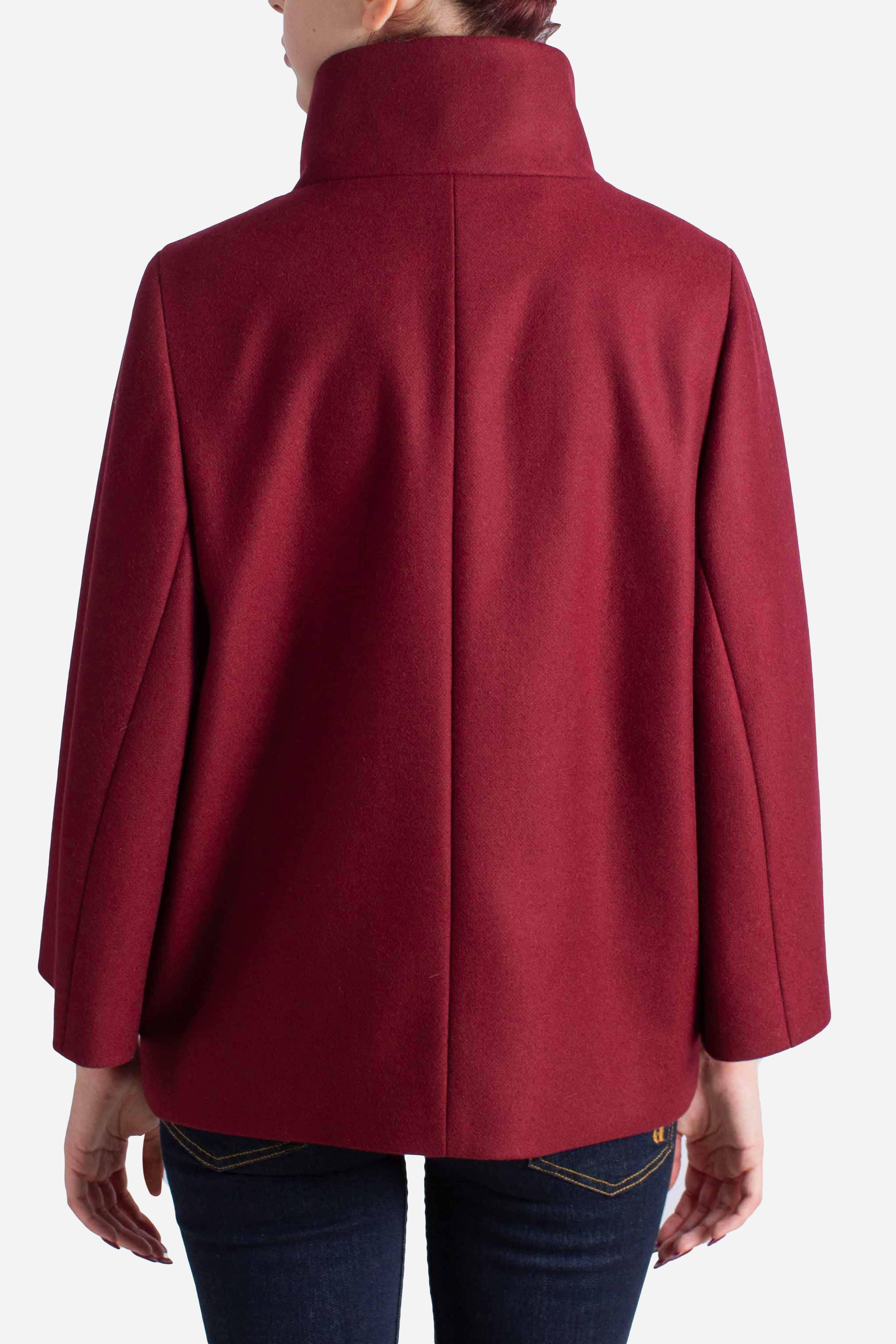 Cappa in Panno di Lana rossa NAW12514490SGLR004 FAY