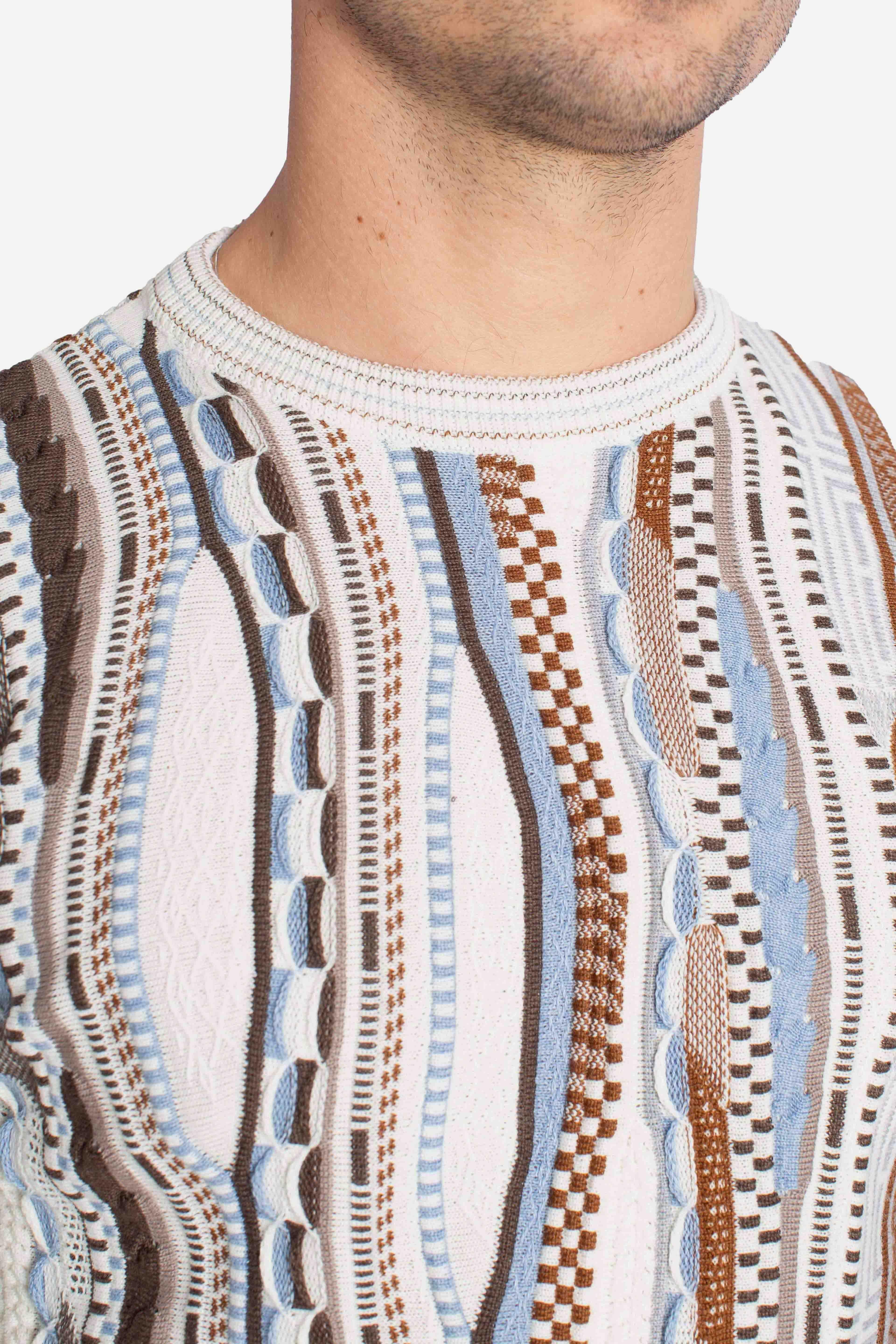 Maglia Uomo Multicolor white 32090510G0300 LORENZONI