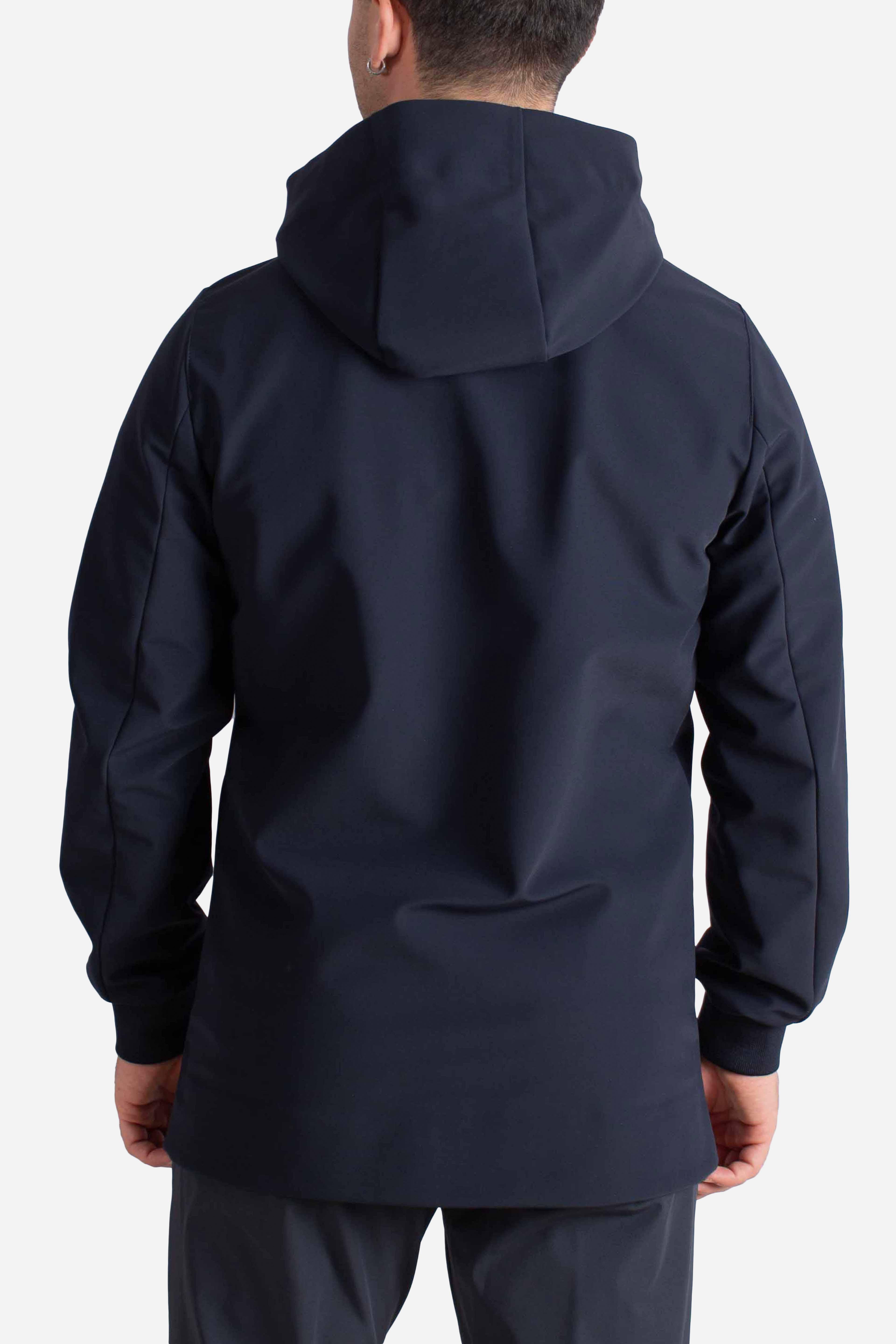Giubbotto blue Softshell con Cappuccio HE9440013BLUE HESKIMO