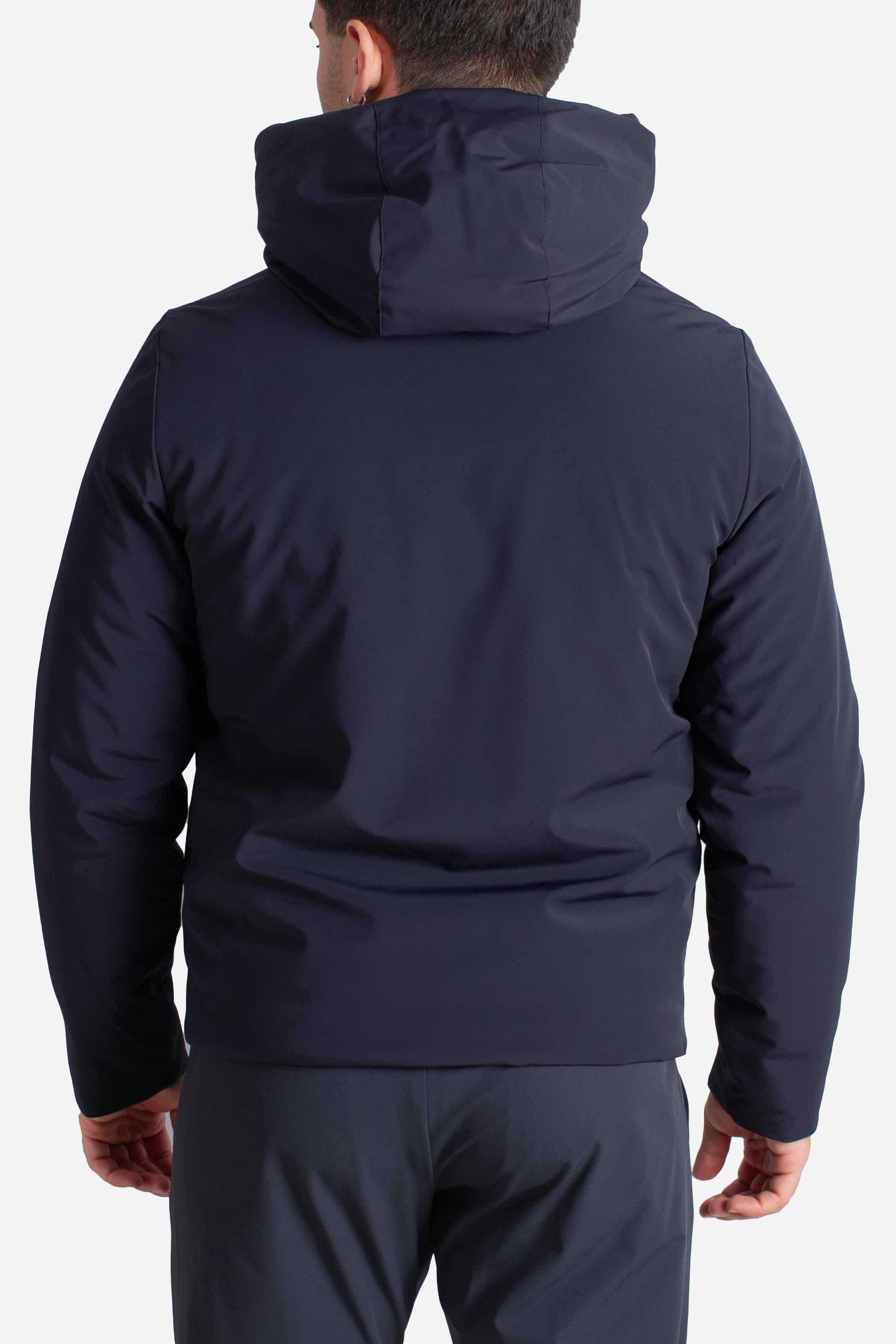 Giubbotto softshell blue con Imbottitura Sorona® con Cappuccio HE9440005BLUE HESKIMO