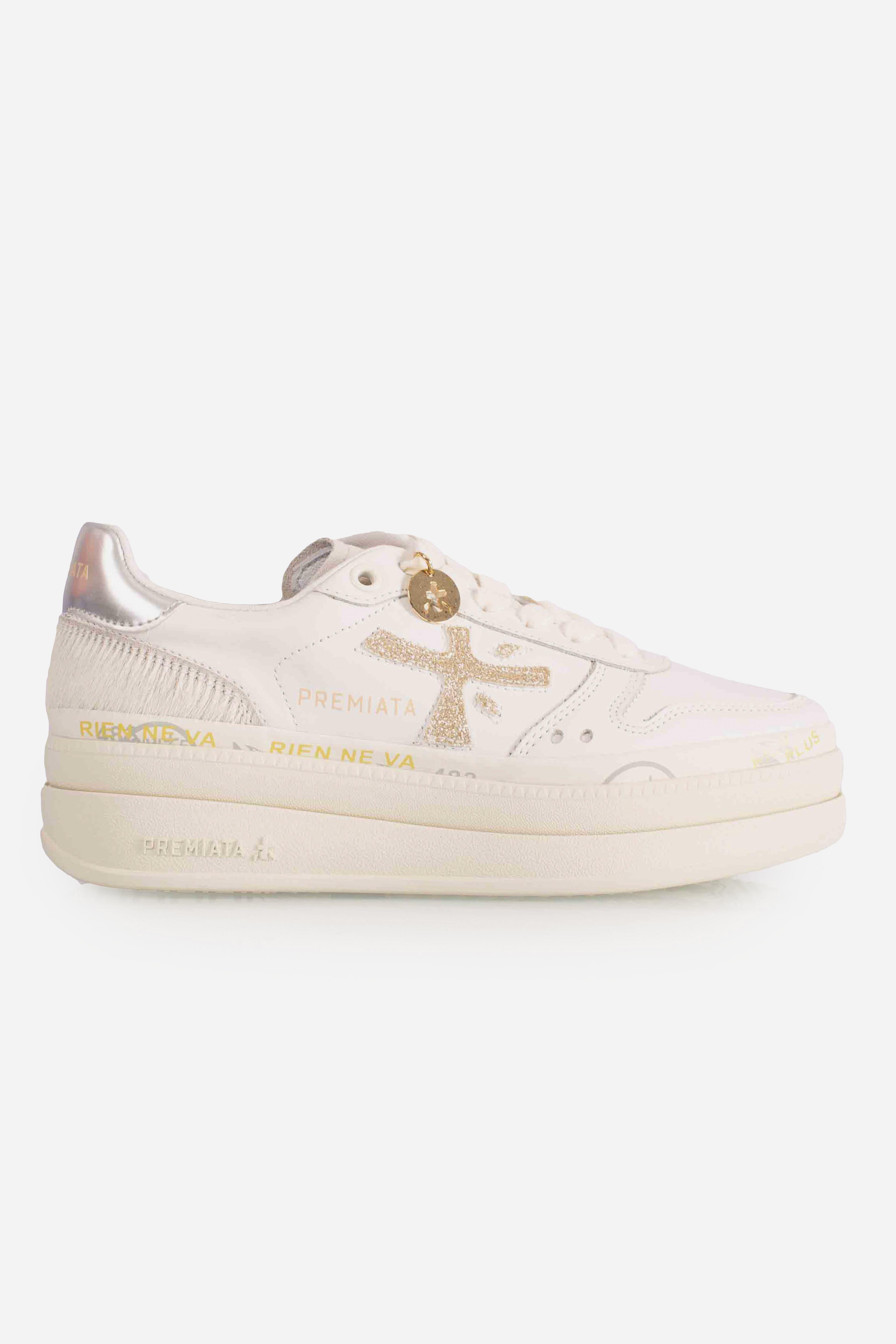 sneakers MICOL 7750 white MICOL7750 PREMIATA