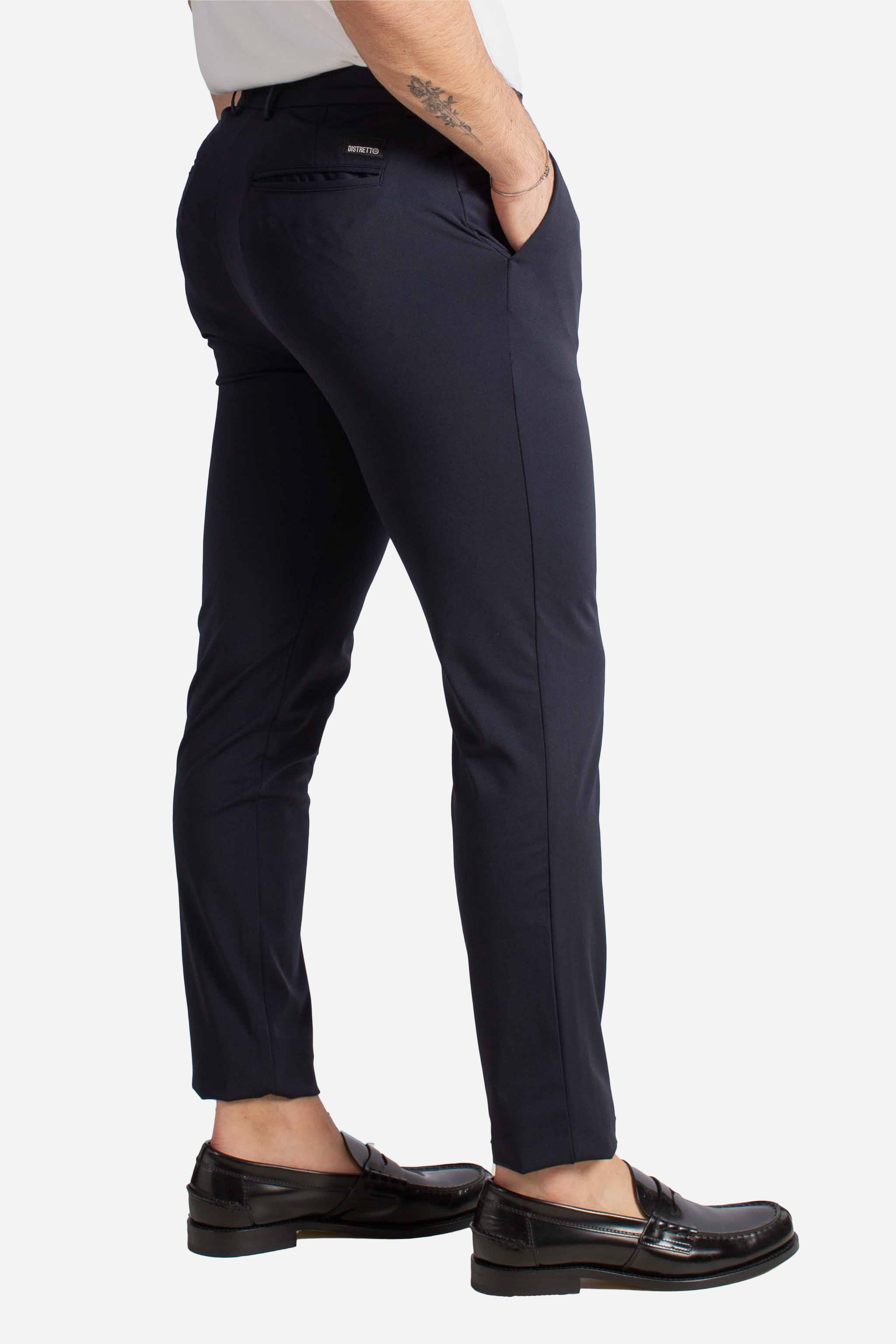 Pantalone Tecnico Blu PA1619T06460003 DISTRETTO 12