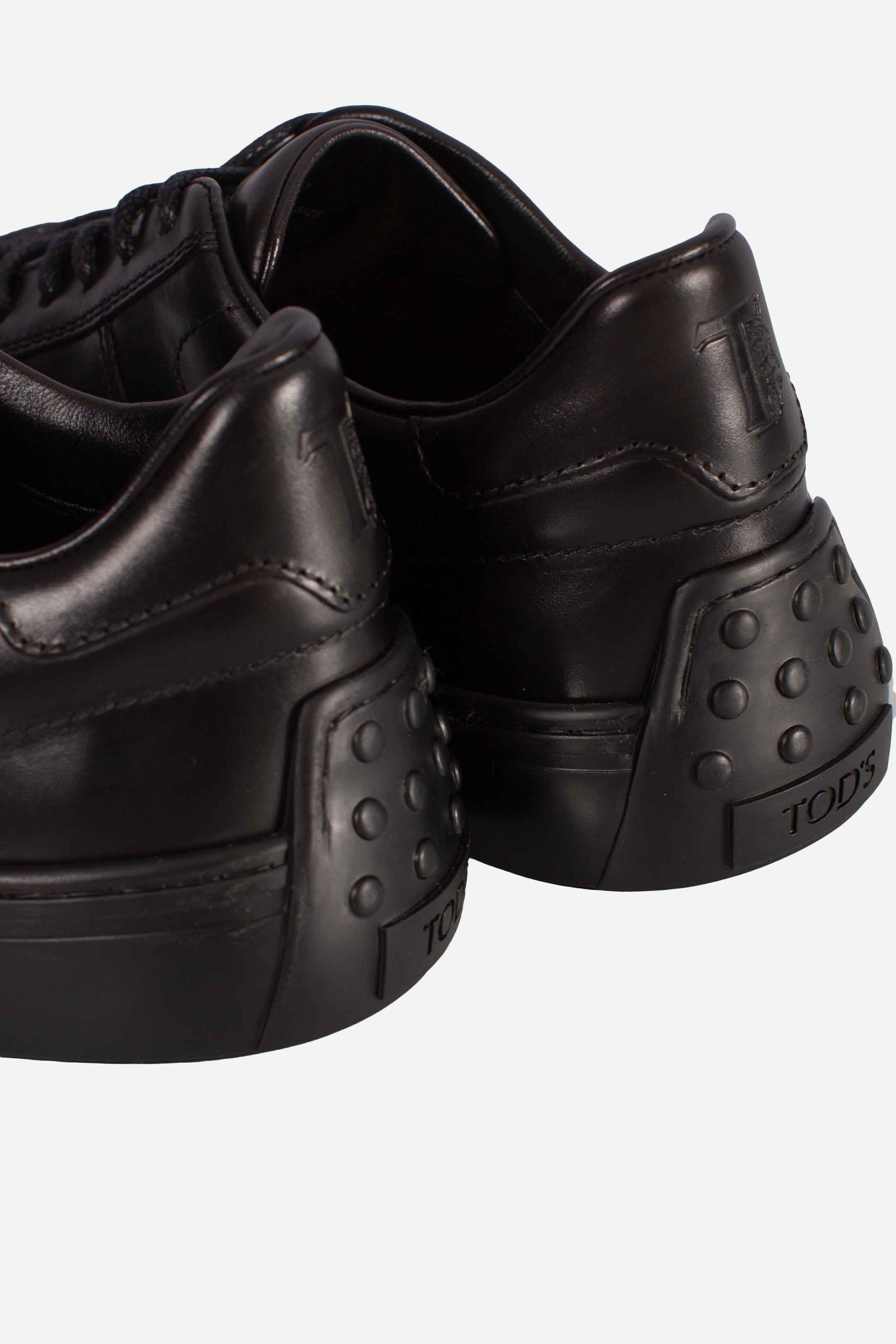 Sneakers in Pelle nero XXM03E0GC50S969999 TOD'S