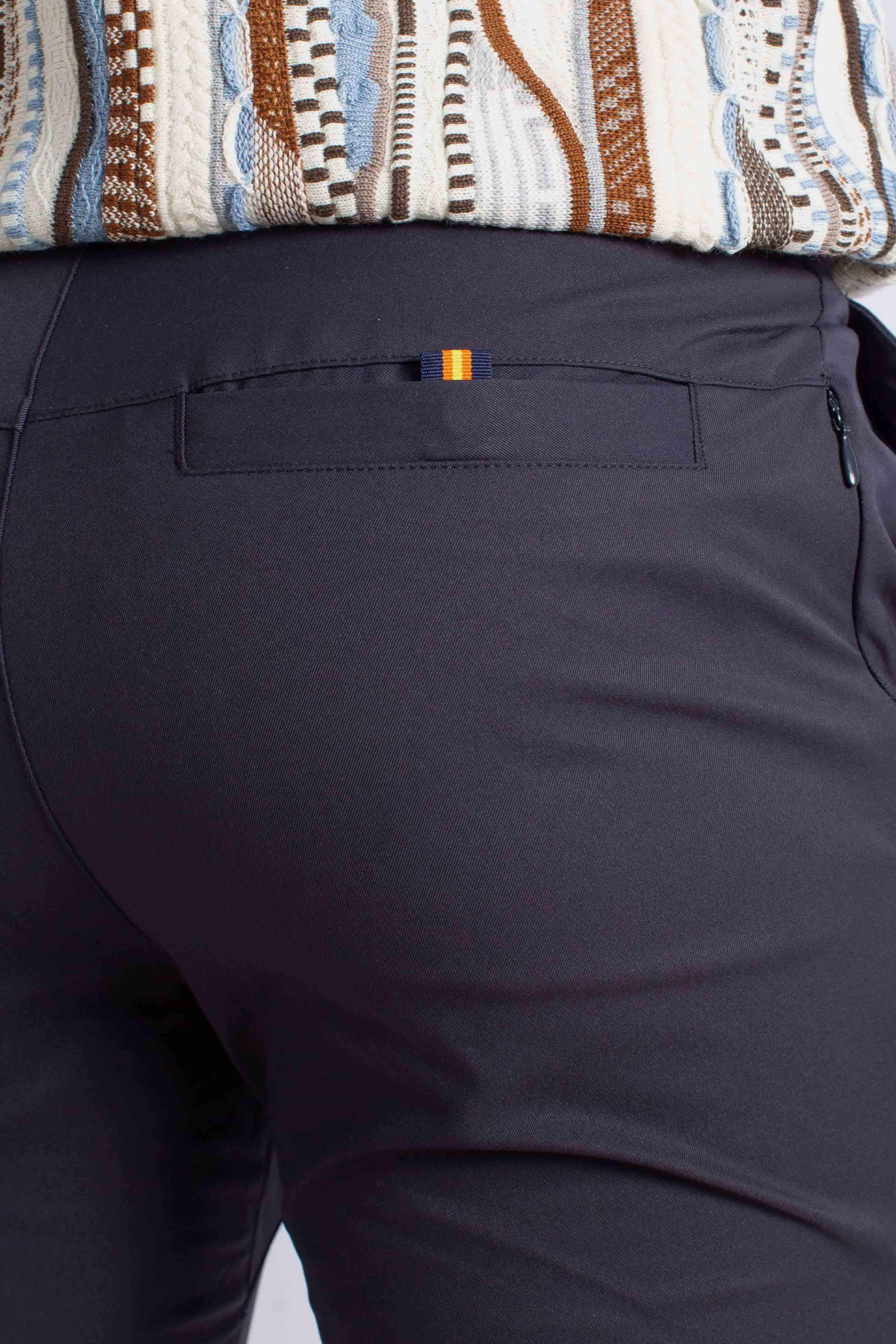 Pantalone Elia Twill Peach blue depth K3123LWK89 K-WAY