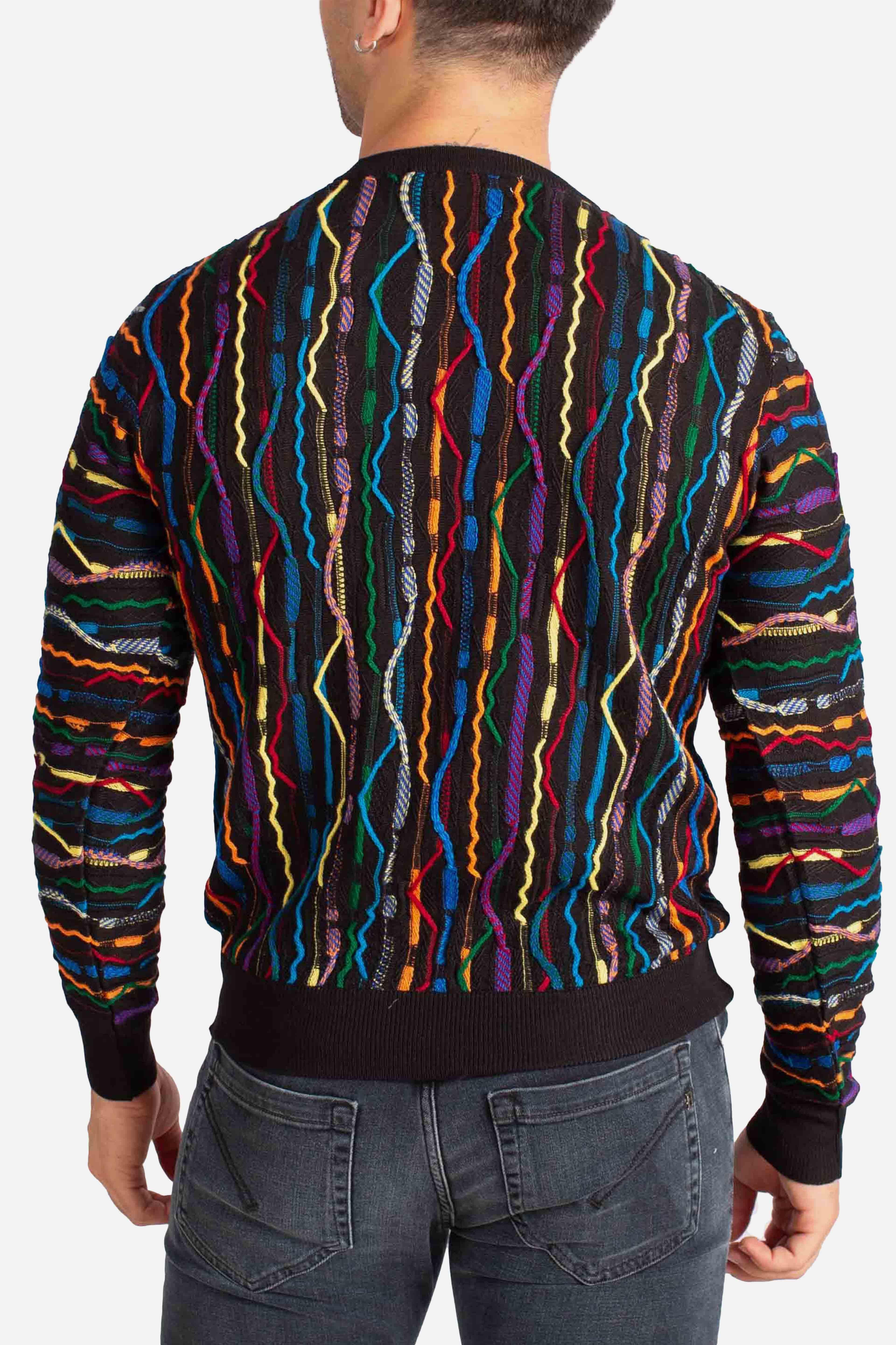 Maglia Uomo Multicolor nero 32090810G0992 LORENZONI