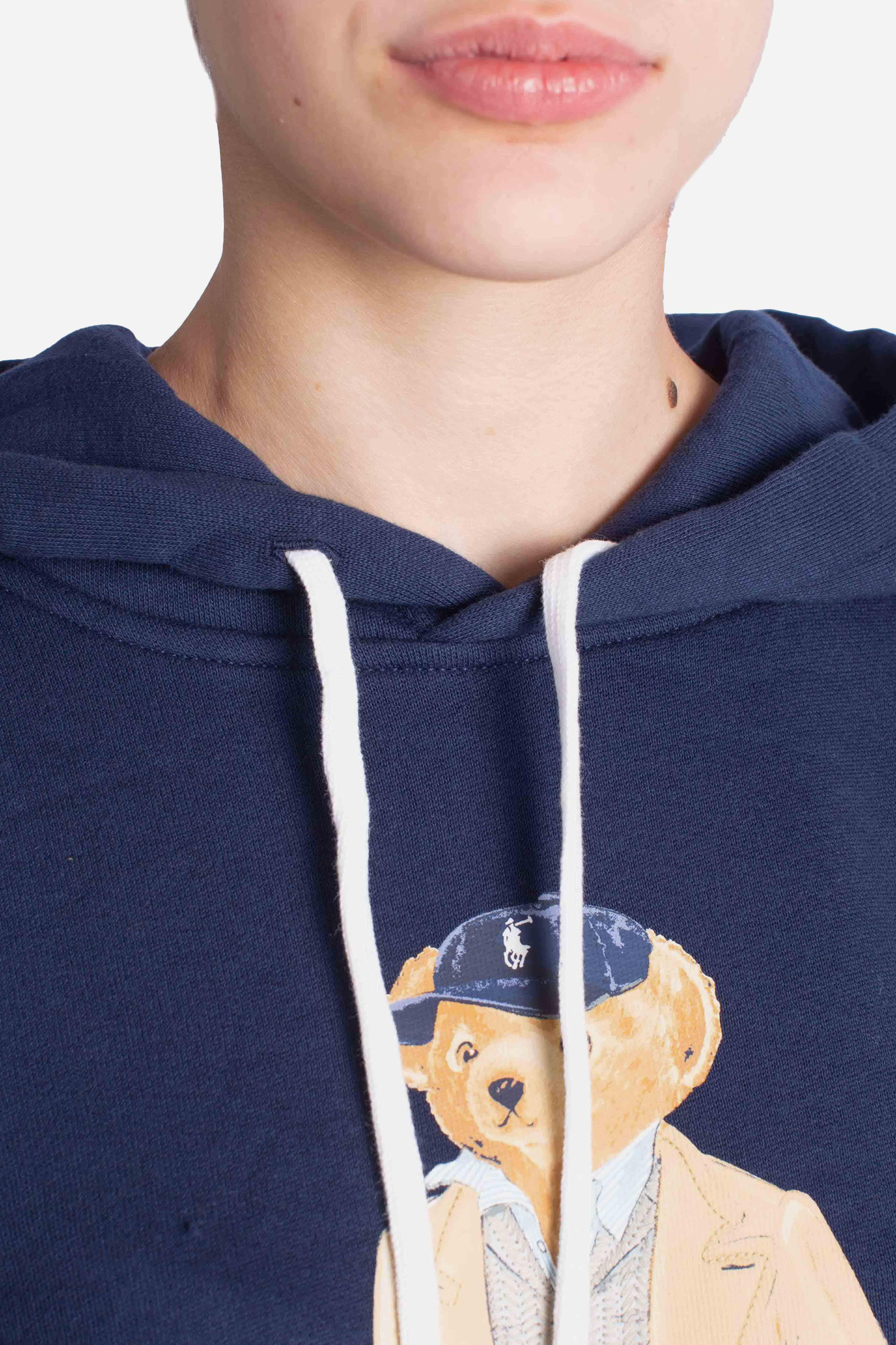 Felpa con cappuccio Polo Bear navy 211971757001 POLO RALPH LAUREN