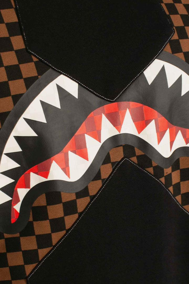 Felpa triple crewneck brown SP691EBRWNBROWN SPRAYGROUND