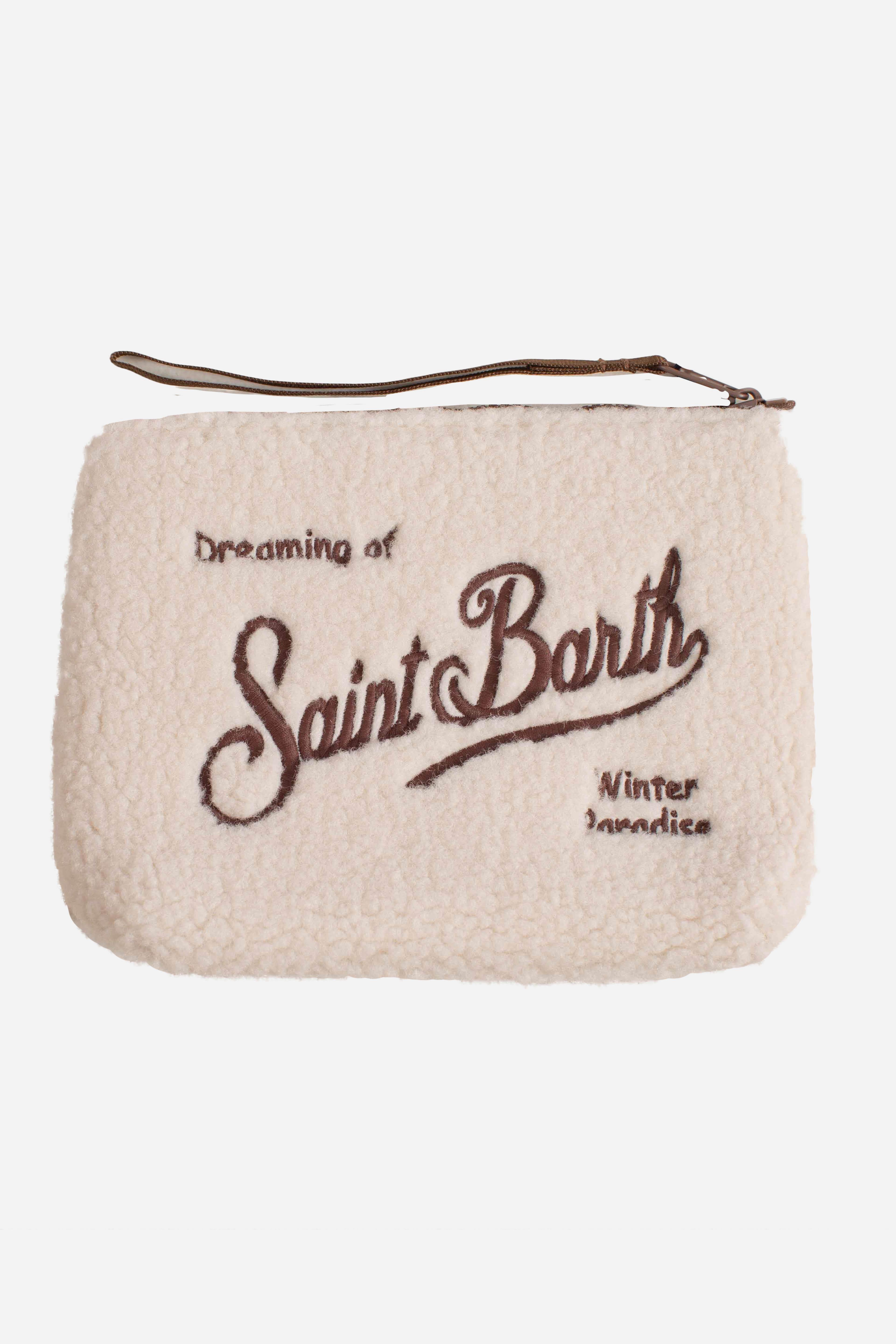 Pochette Aline "Dreaming of Saint Barth" panna ALI002301362I MC2 SAINT BARTH