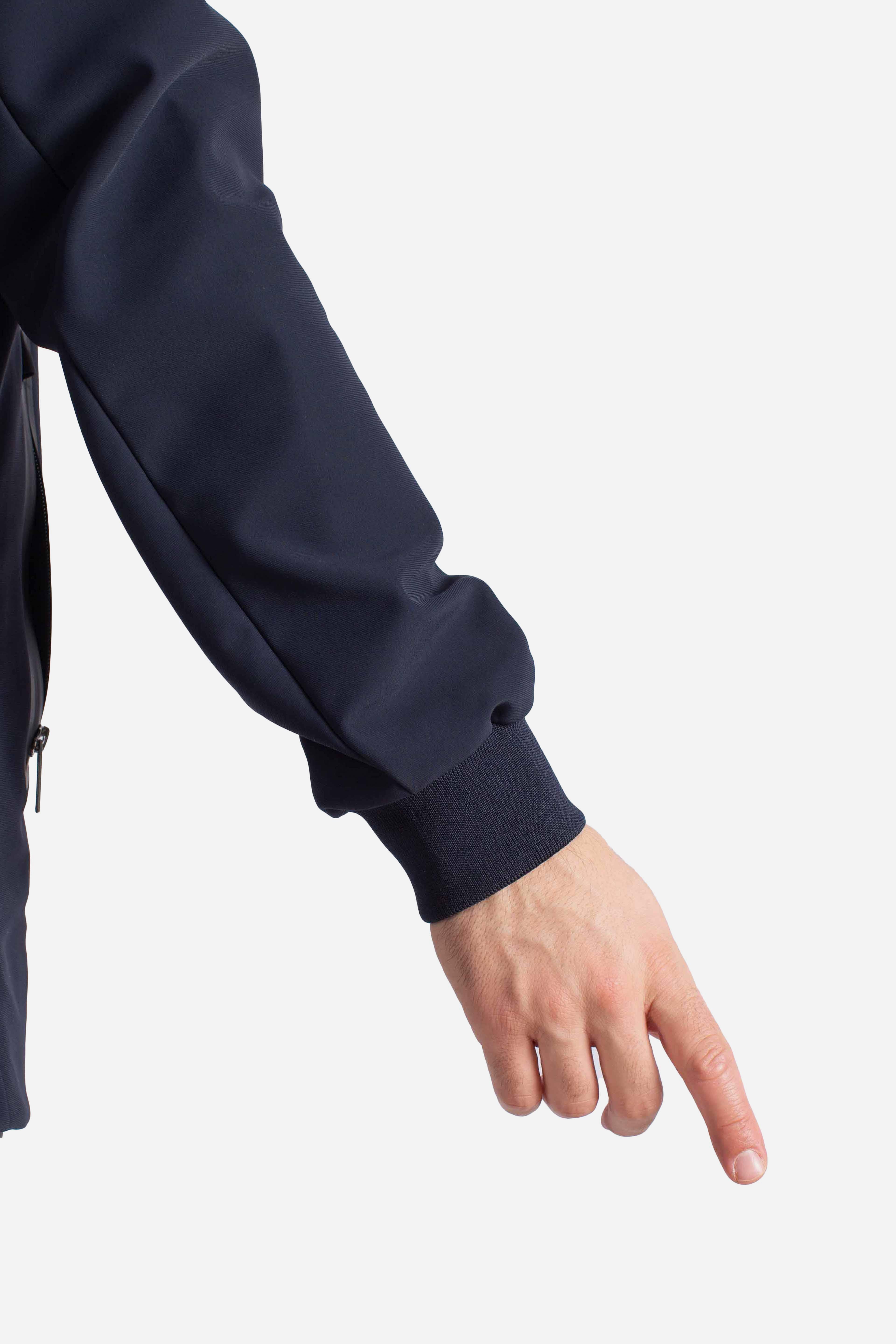 Giubbotto blue Softshell con Cappuccio HE9440013BLUE HESKIMO