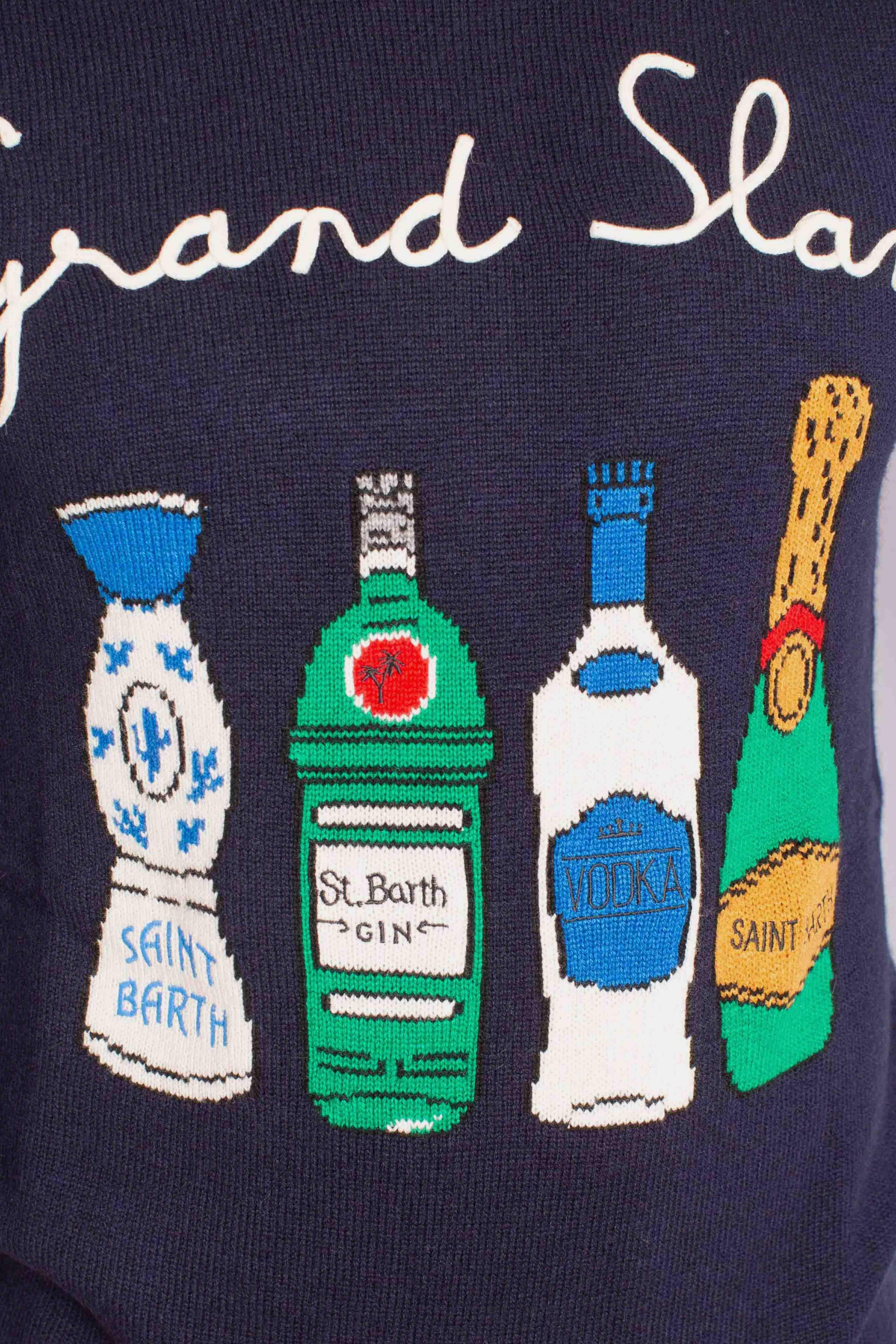 Maglia Uomo "Grand Slam" - Blu Navy HER000100675I MC2 SAINT BARTH