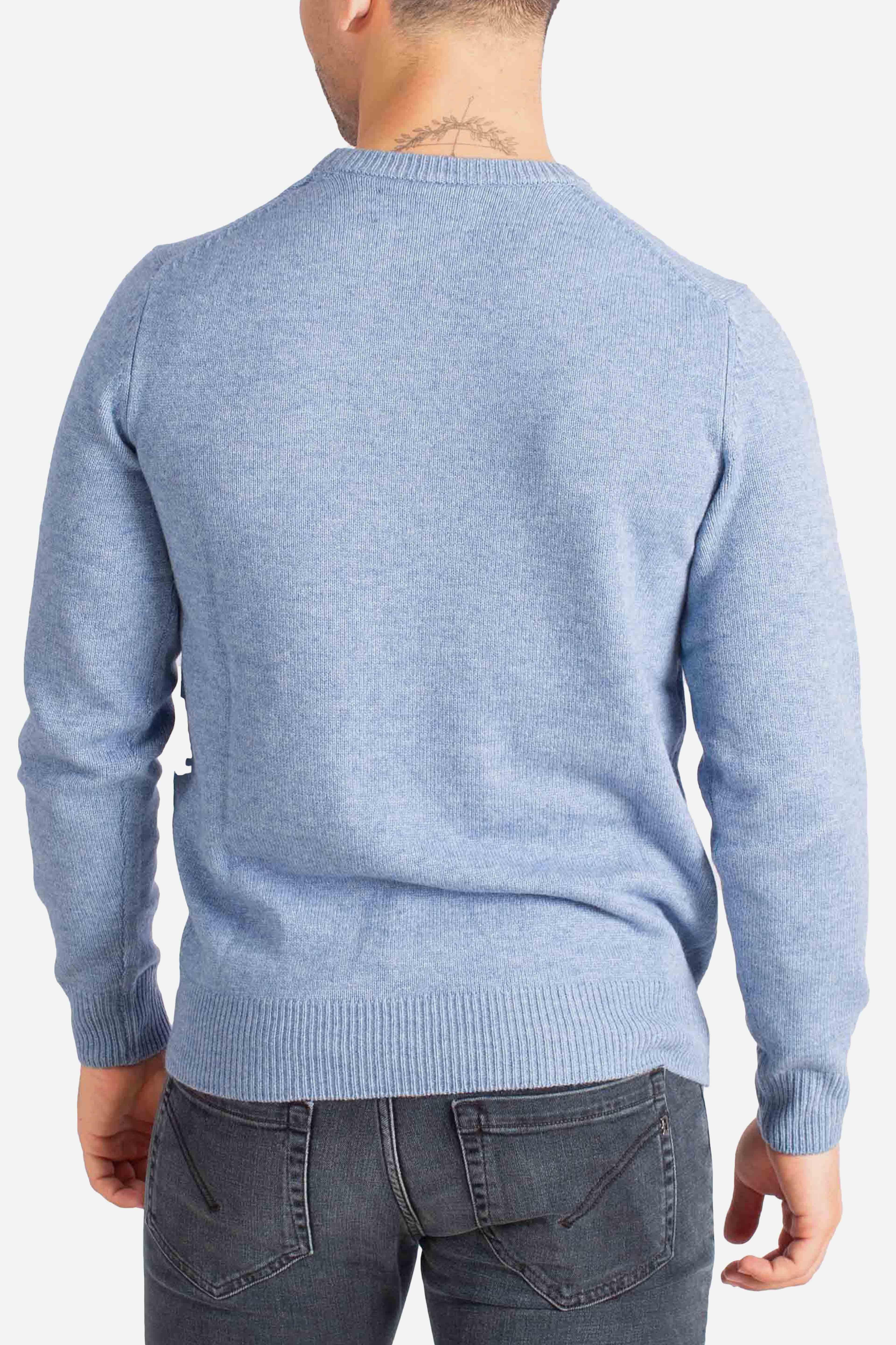 Maglia Uomo "Panda 4x4 is Rare" Azzurro HER000102310I MC2 SAINT BARTH