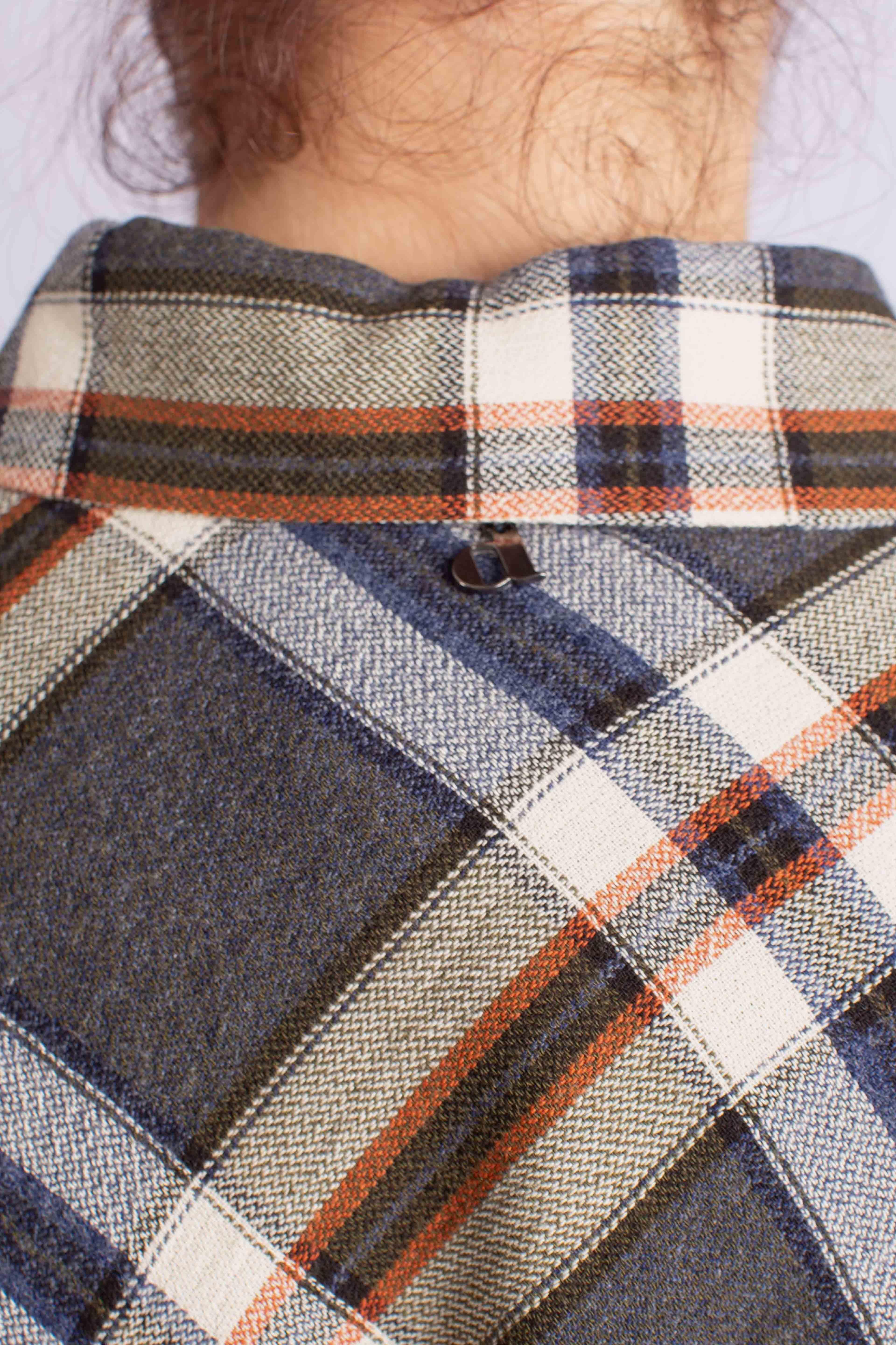 Abito Camicia a Quadri con Cintura in Vita ALO6YBGCA1998 DIXIE