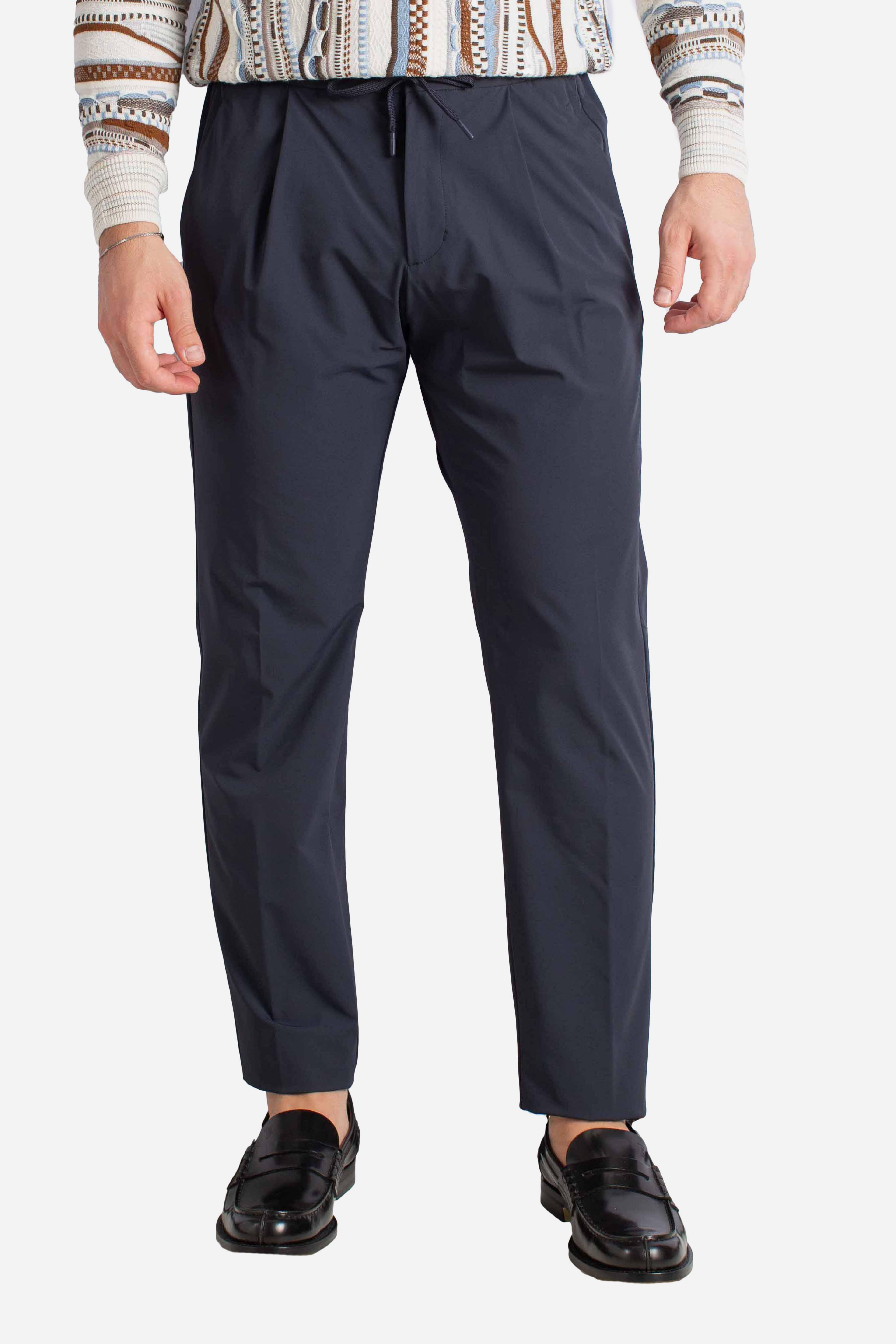 PANTALONI IN LIGHT COMFORT STRETCH WOVEN blu PT000155U12773S9201 HERNO
