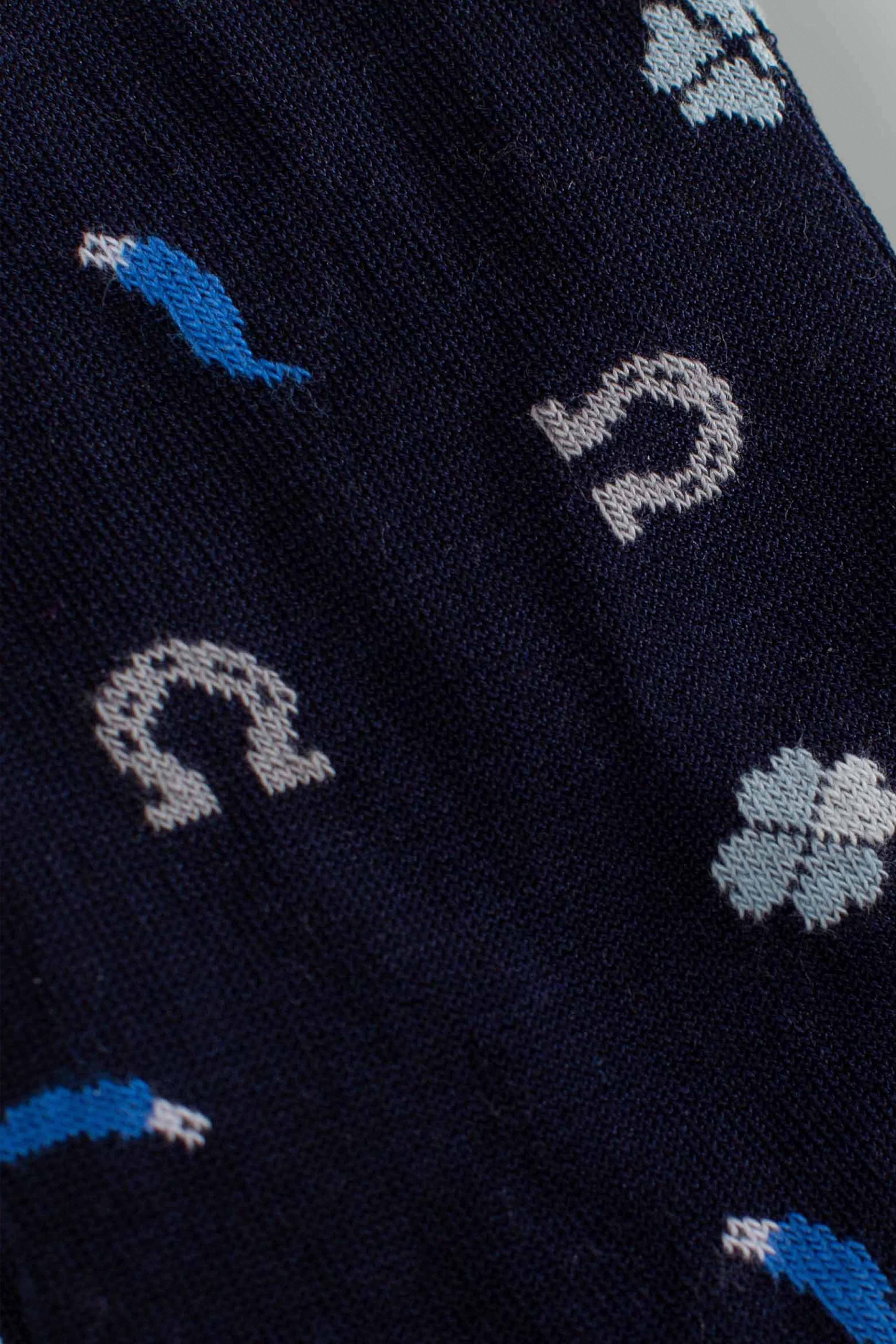 CALZINI UOMO scaramantia blu SOSCARAMANTIA101LBLU FEFE'