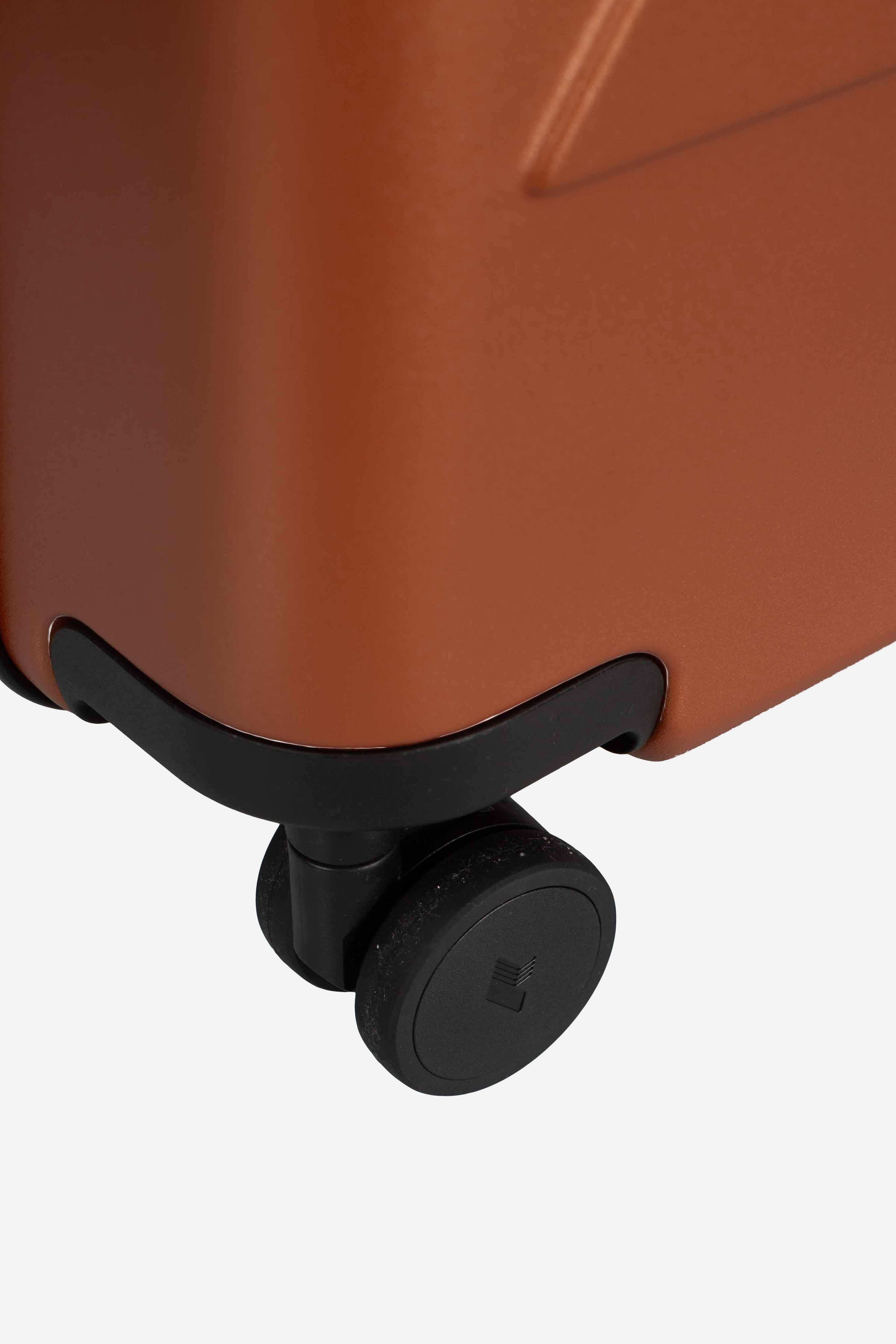 Trolley eudoxie logo rigido unisex orange adobe con ruote a 360° K81372WWGG K-WAY
