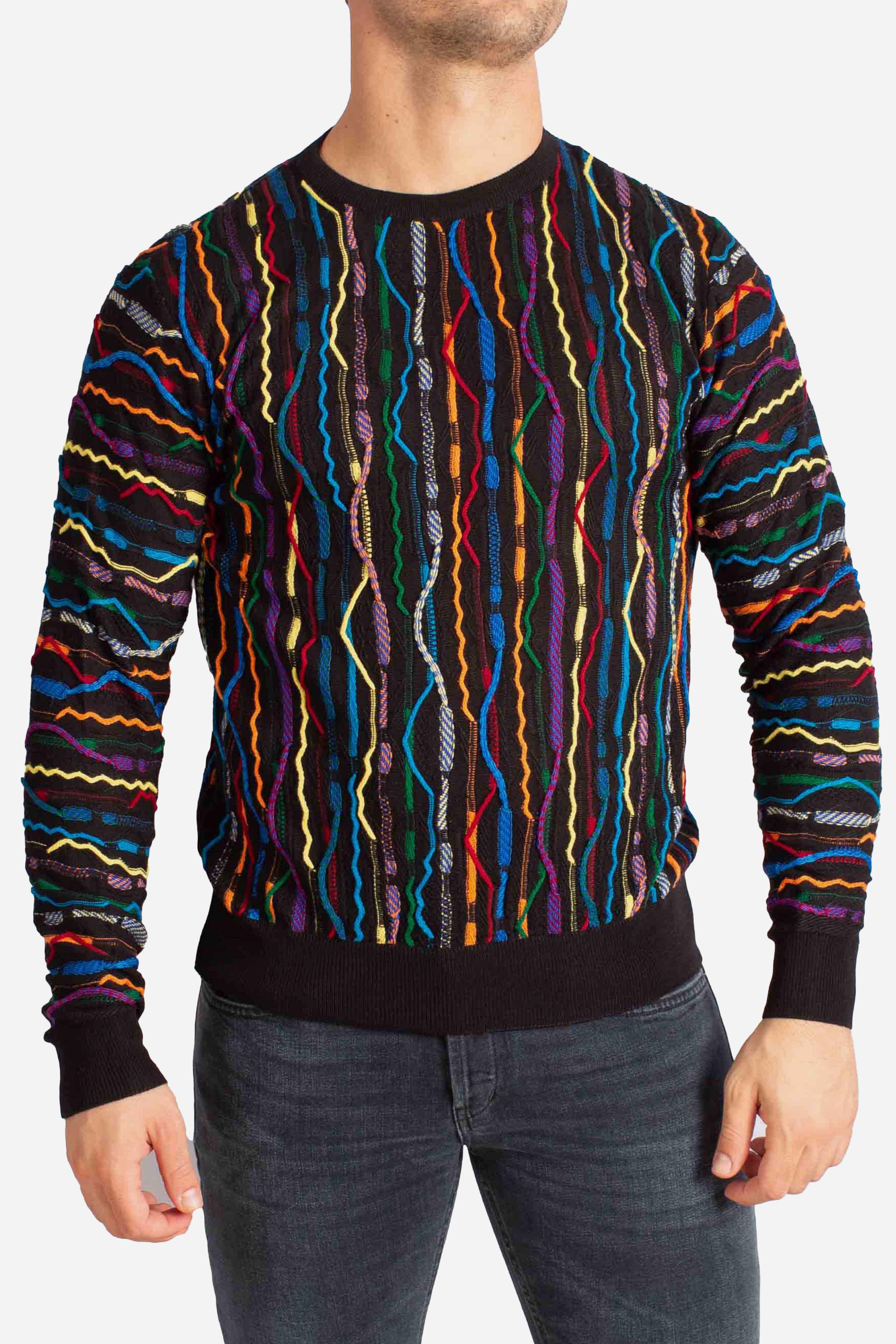 Maglia Uomo Multicolor nero 32090810G0992 LORENZONI