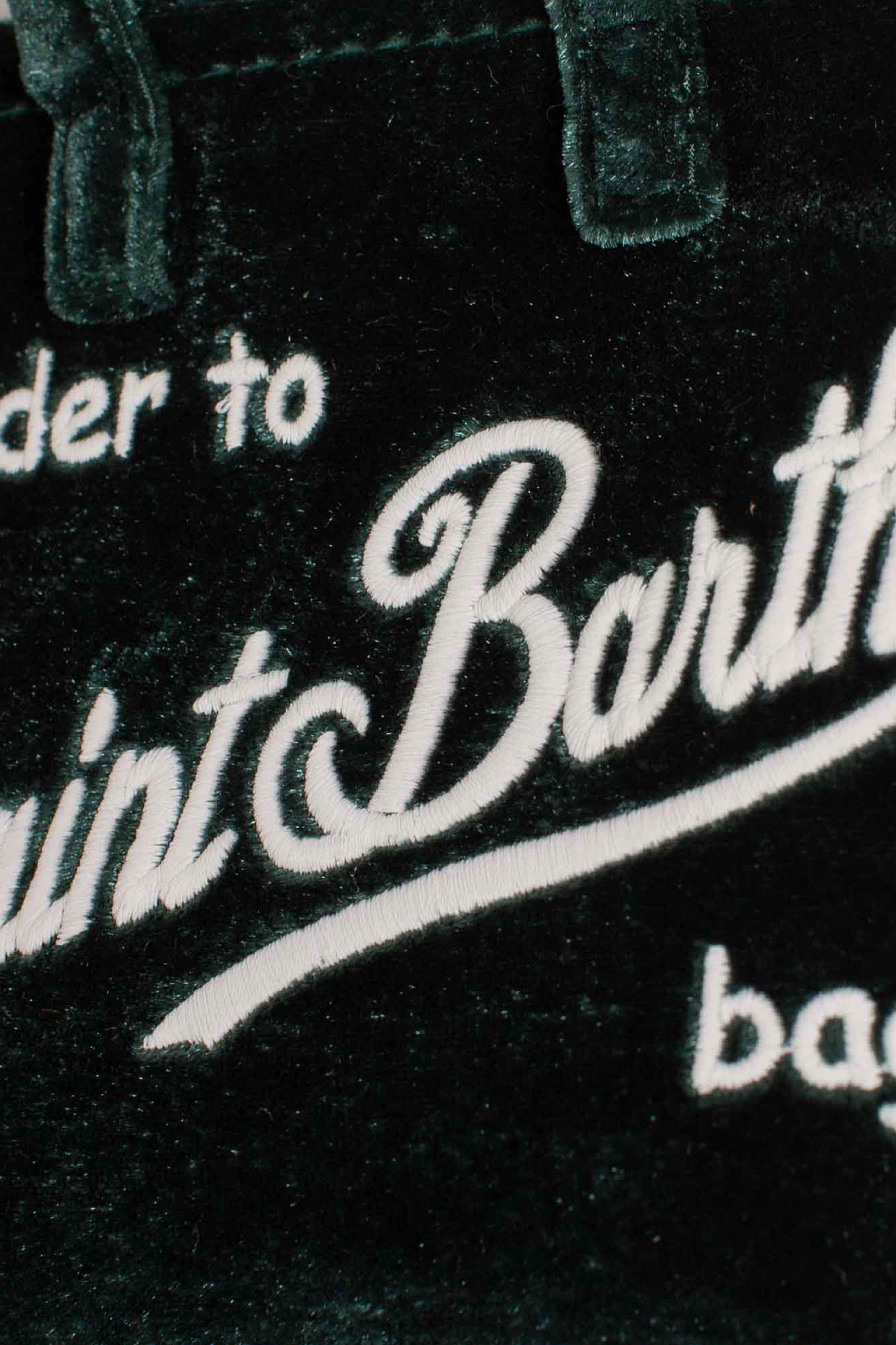 Phone Bag in velluto green PHONE00800302I MC2 SAINT BARTH