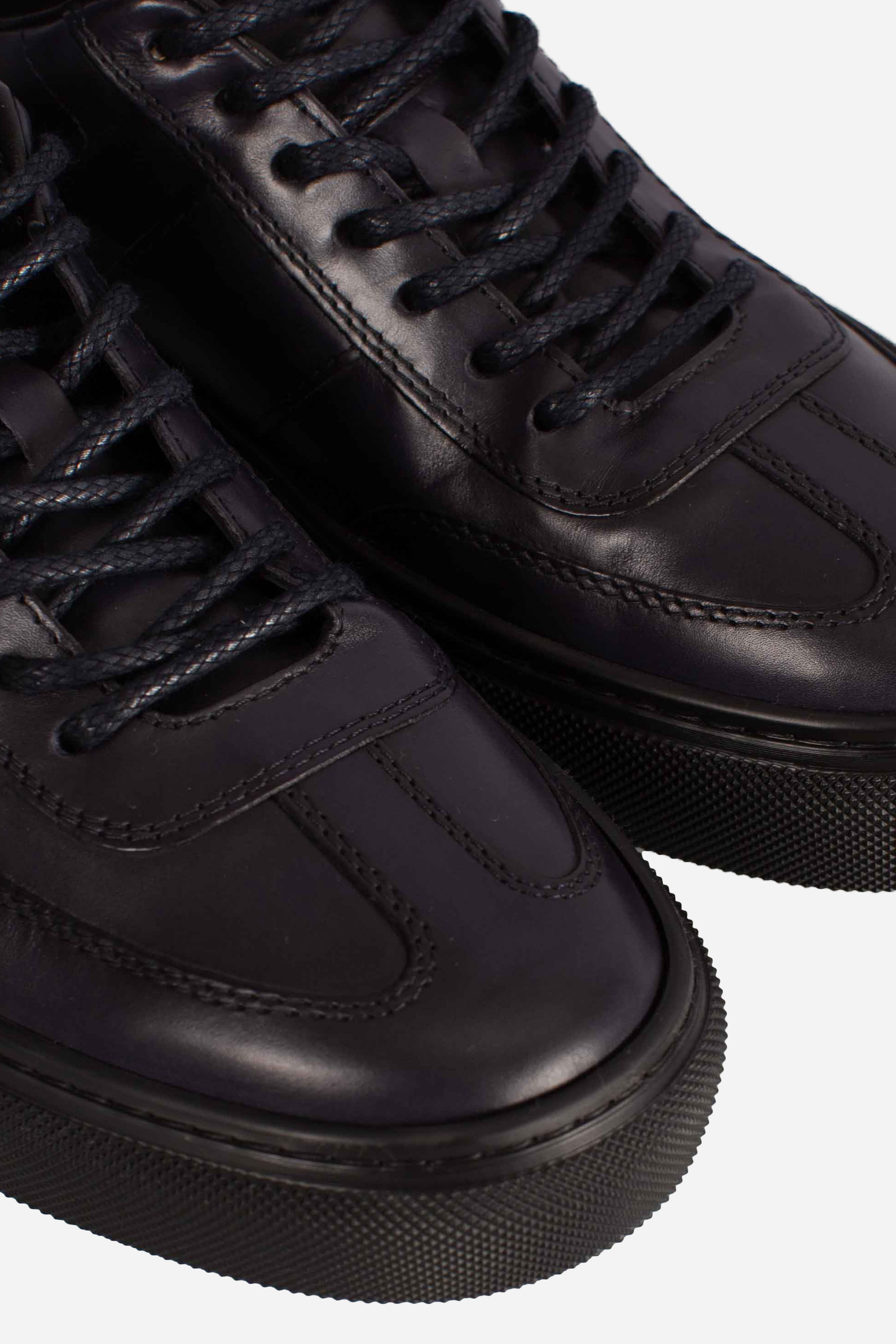 Sneakers in Pelle blu scuro XXM03E0GC50S96U802 TOD'S