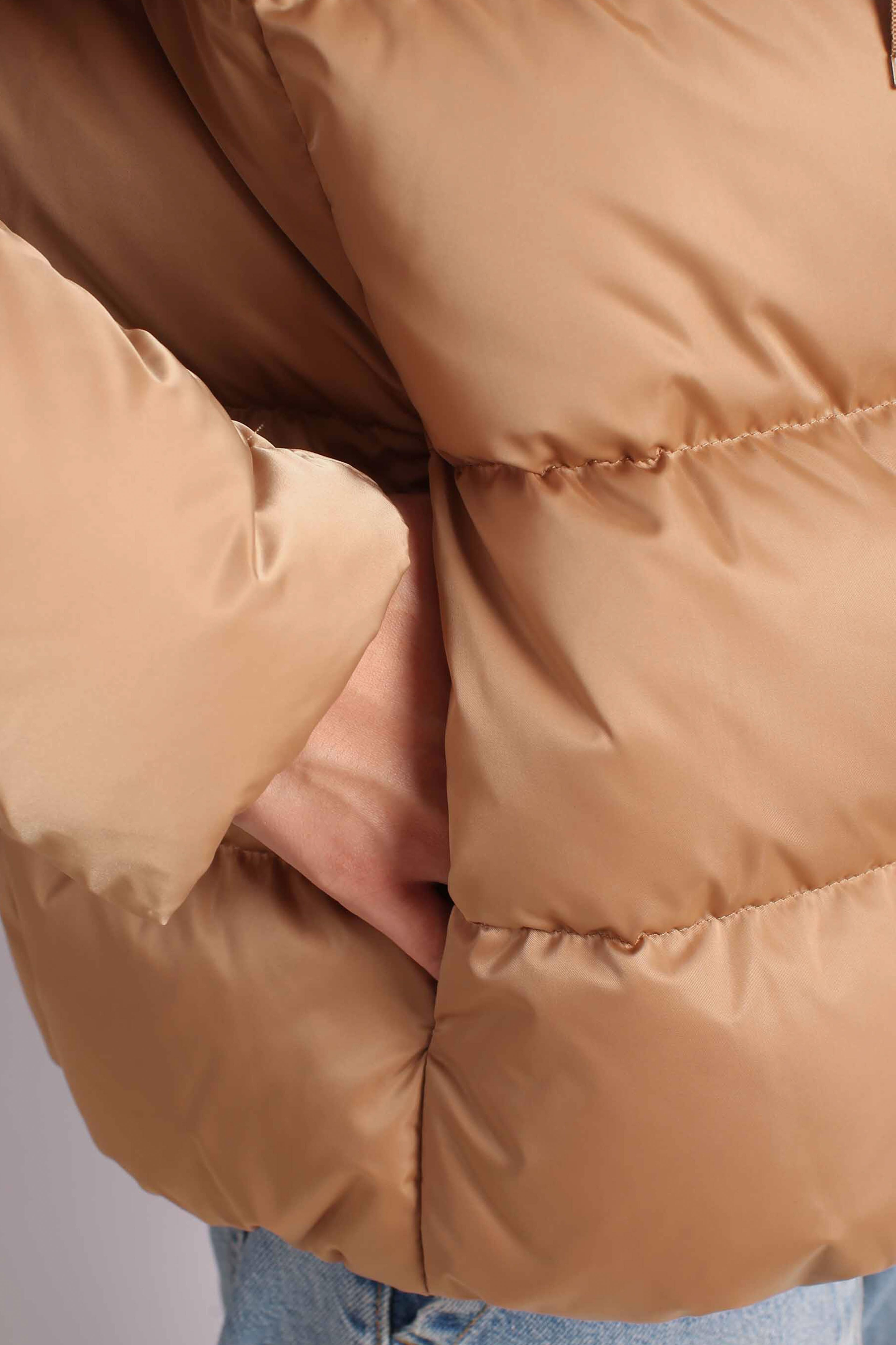 CAPPA IN SATIN CAMMELLO PI001936D12170Z2157 HERNO