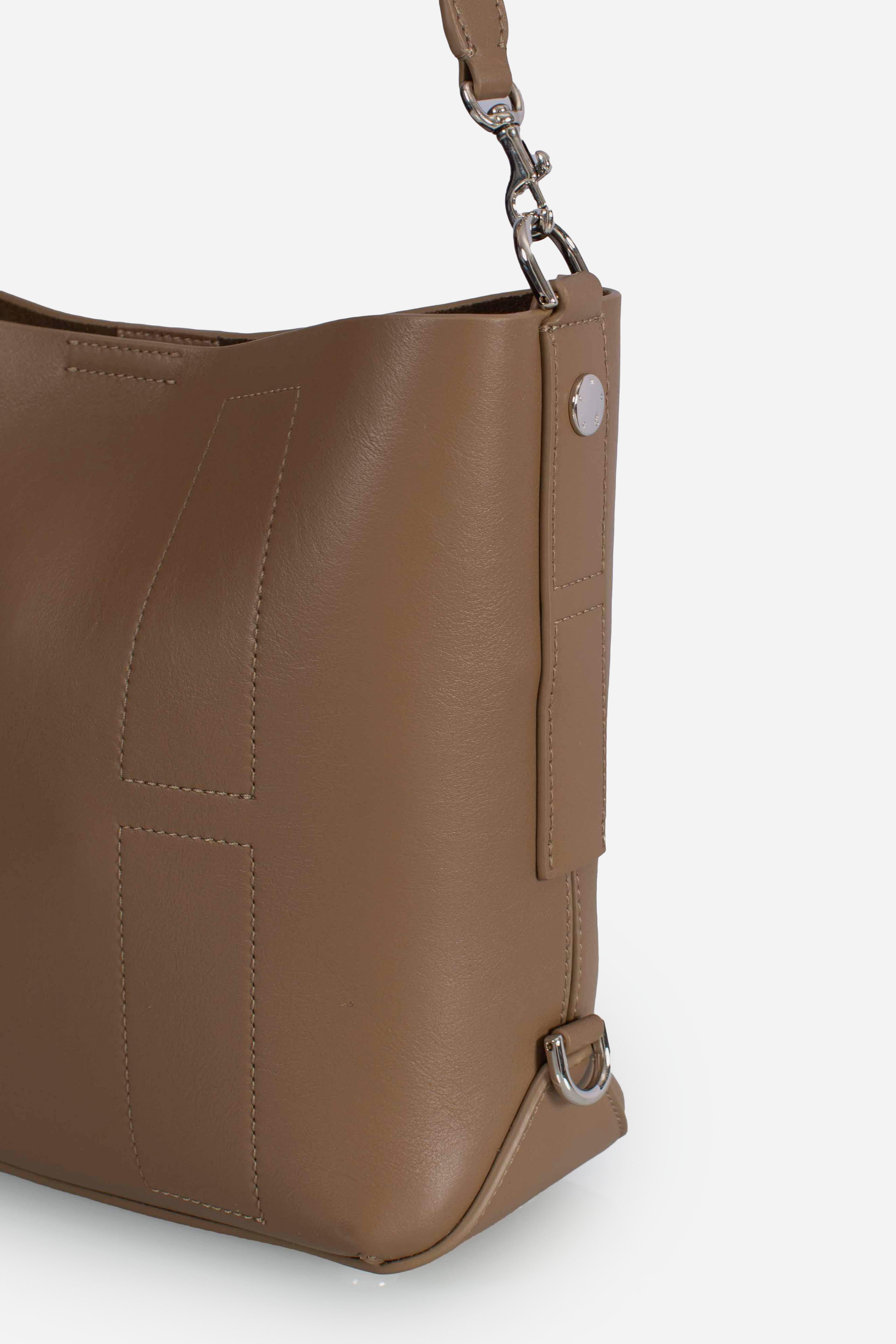 Borsa Hobo Hogan Hocket Piccola beige KBW01RS0200TZPC414 HOGAN
