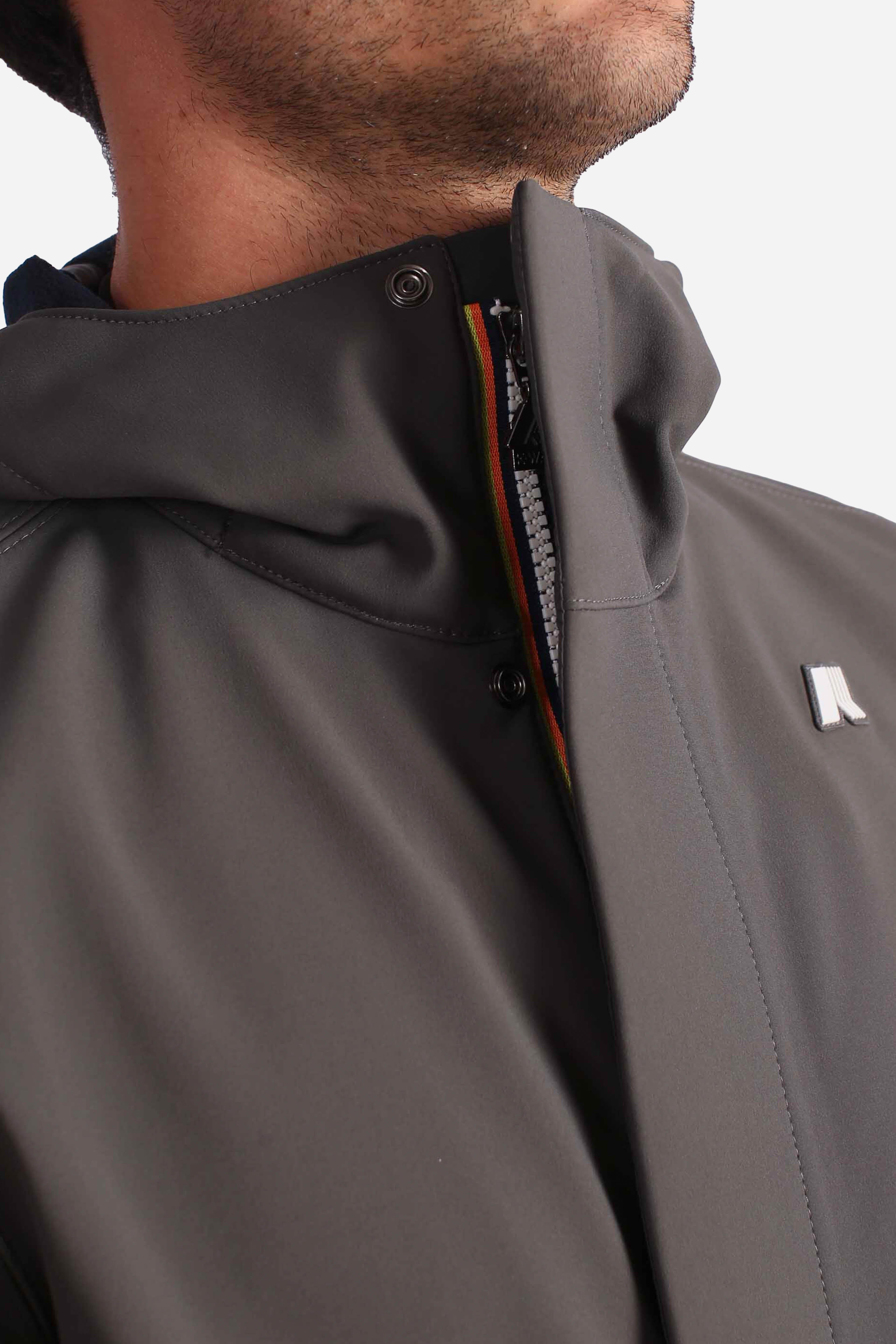 Giacca media Marlyn Bonded Grey shadow dk - blue depth K7126UWBCI K-WAY