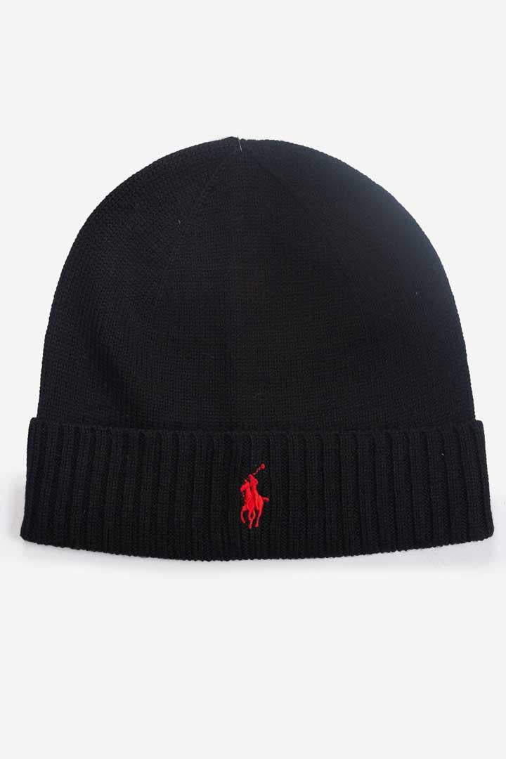 Berretto in lana black 710886137001 POLO RALPH LAUREN