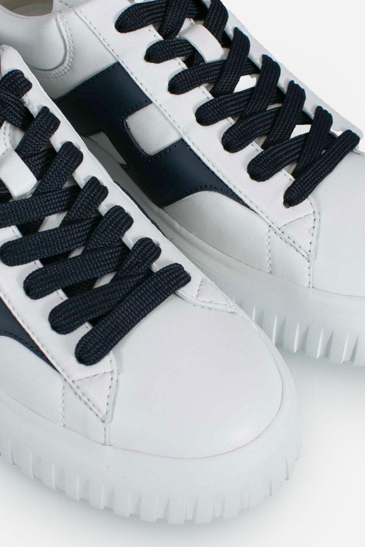 Sneakers Hogan H-Stripes Bianco Blu HXM6450FE91QZB11G1 HOGAN