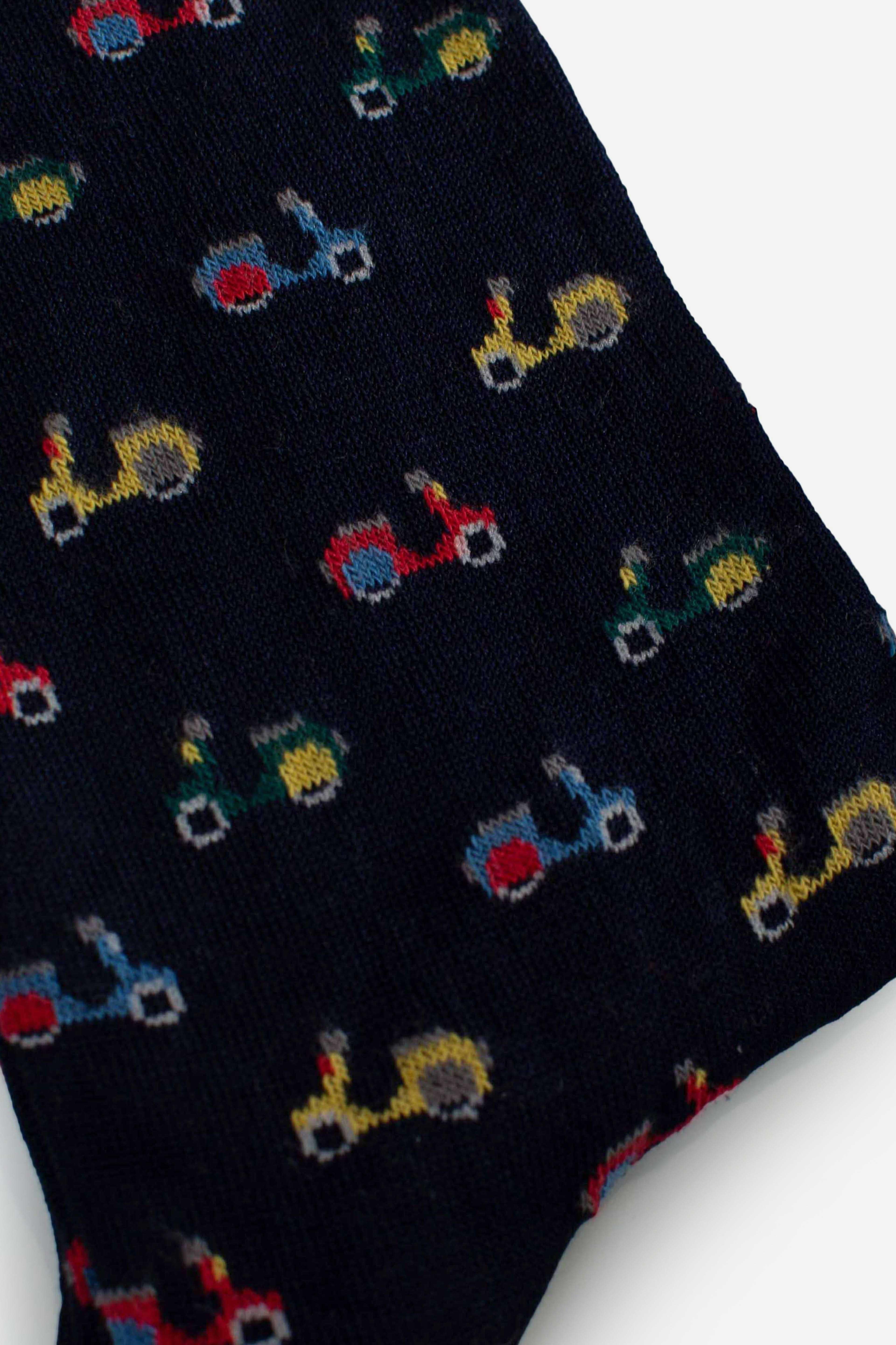 CALZINI UOMO dandy vespa blu SOVESPA1LBLU FEFE'