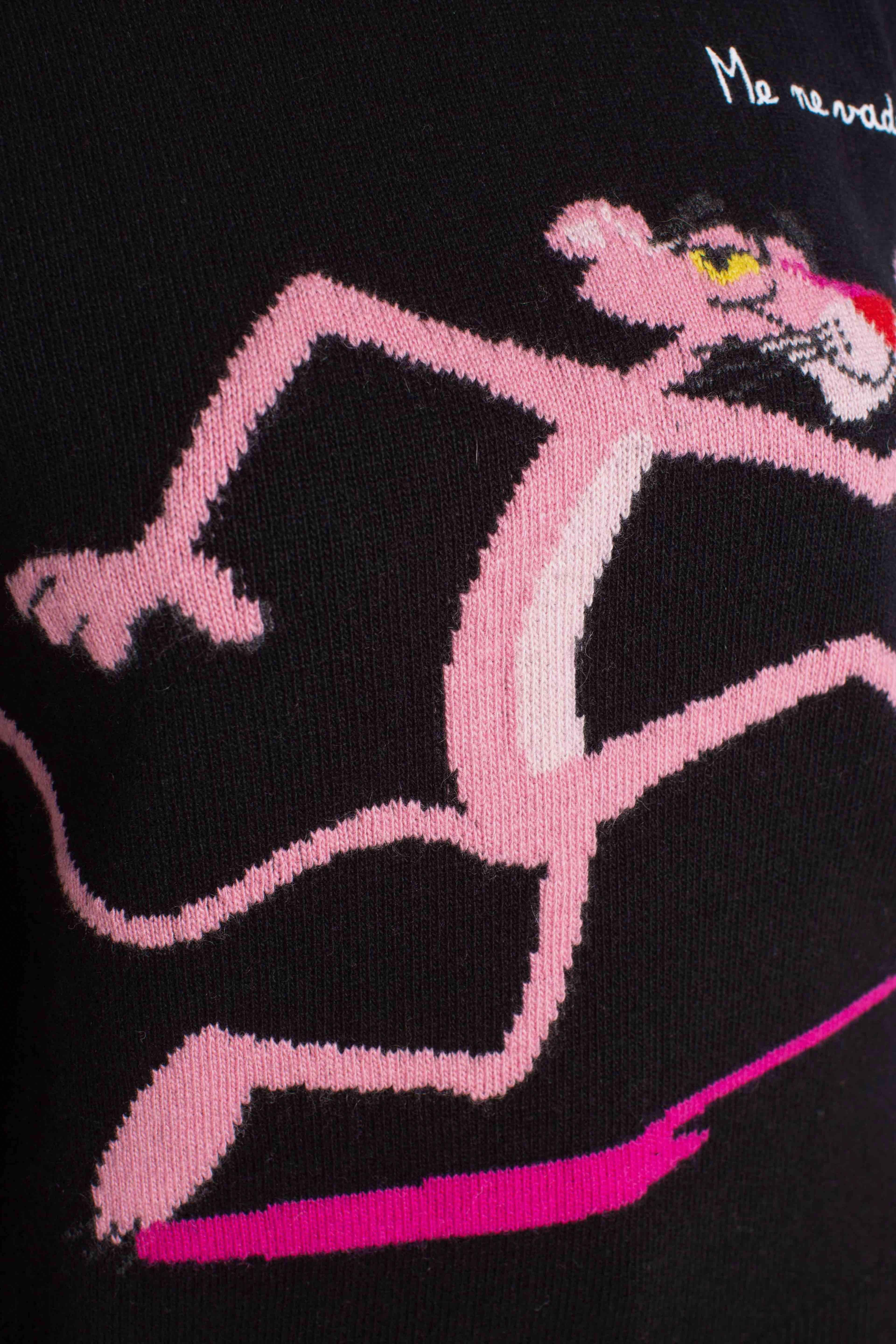 Maglia Donna Pink Panther "Me ne vado" QUE001000470I MC2 SAINT BARTH