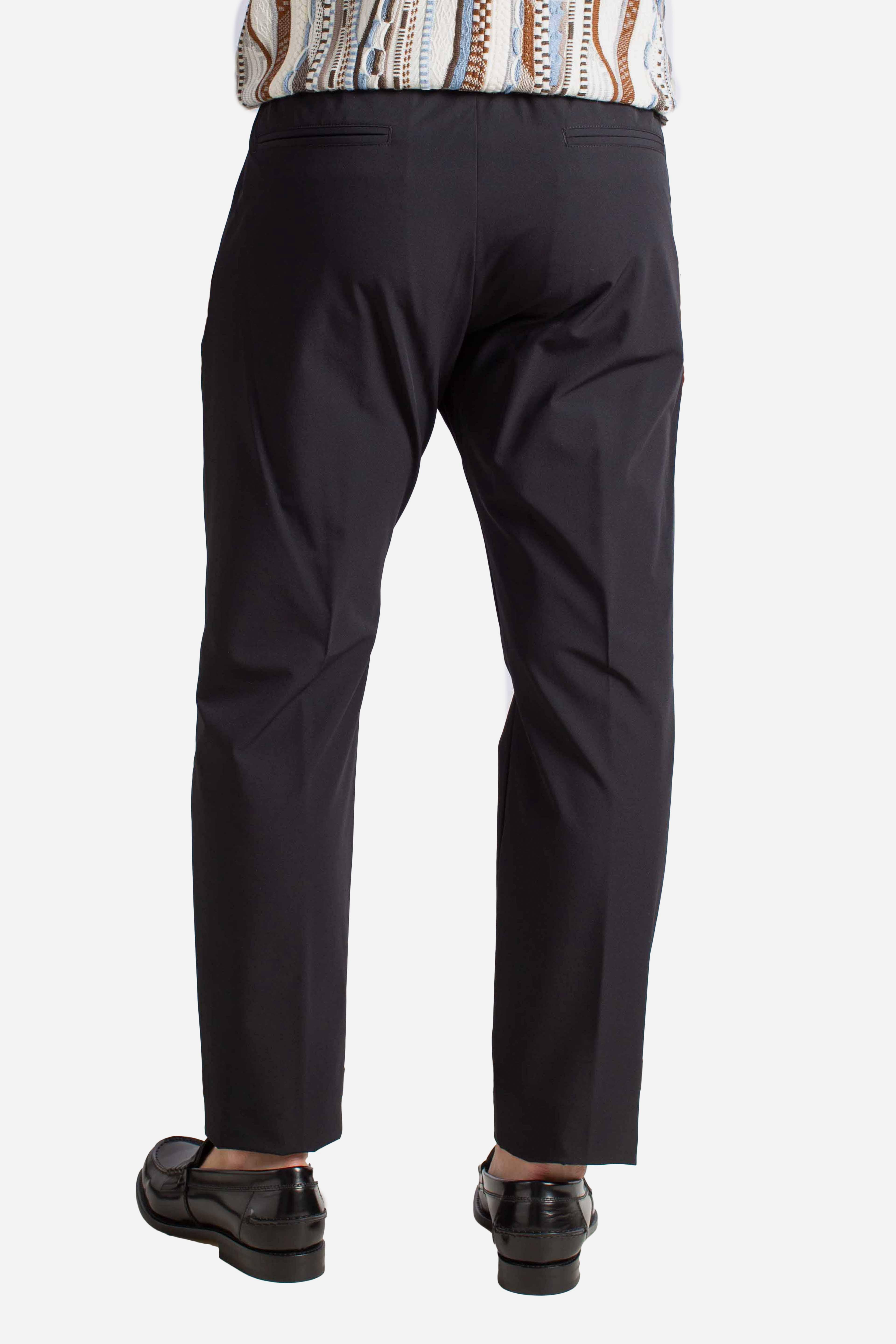 PANTALONI IN LIGHT COMFORT STRETCH WOVEN nero PT000155U12773S9300 HERNO