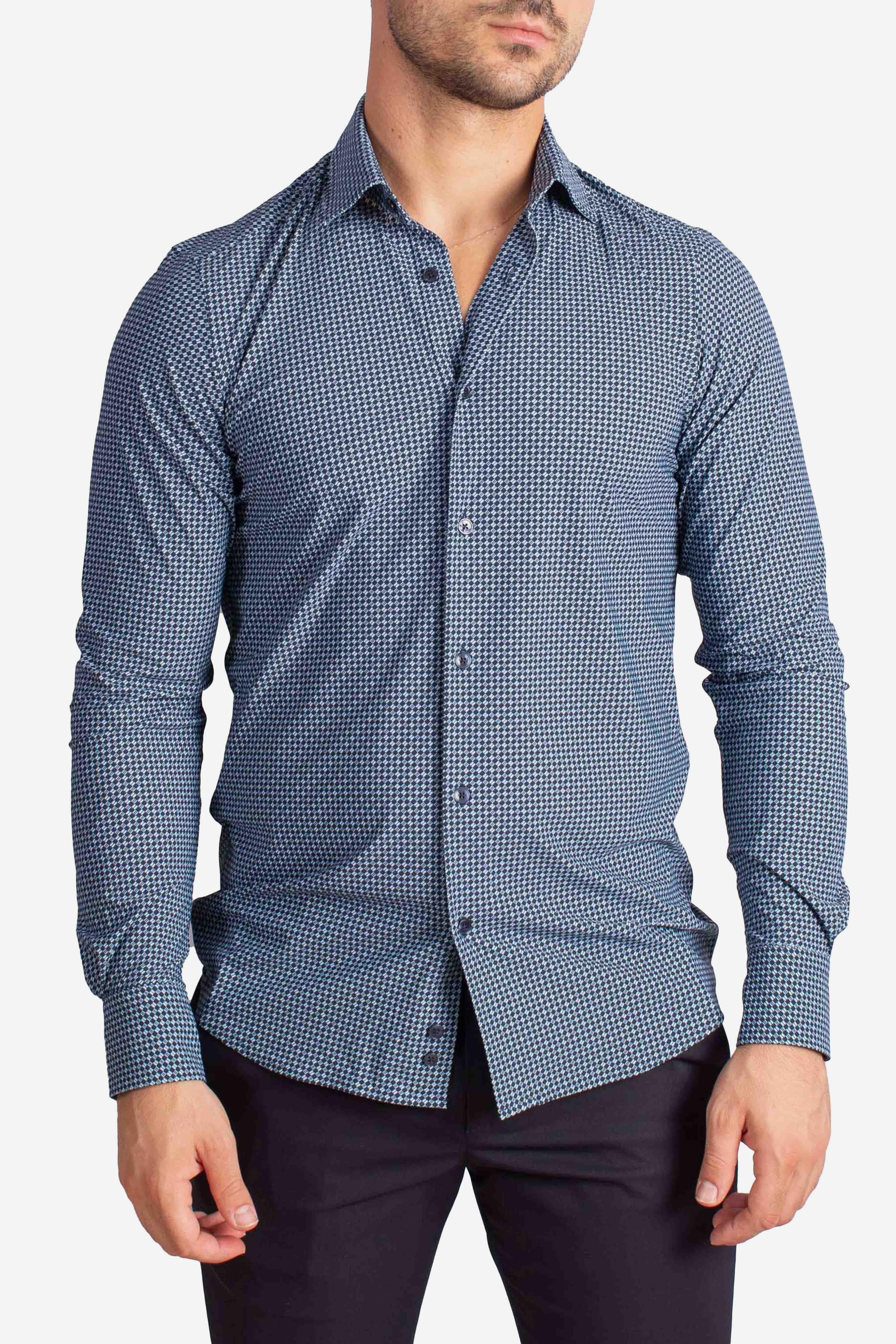 Camicia tecnica navy blue AR26WT22CANEP95 200 NAVY BLUE ARCHIVIUM