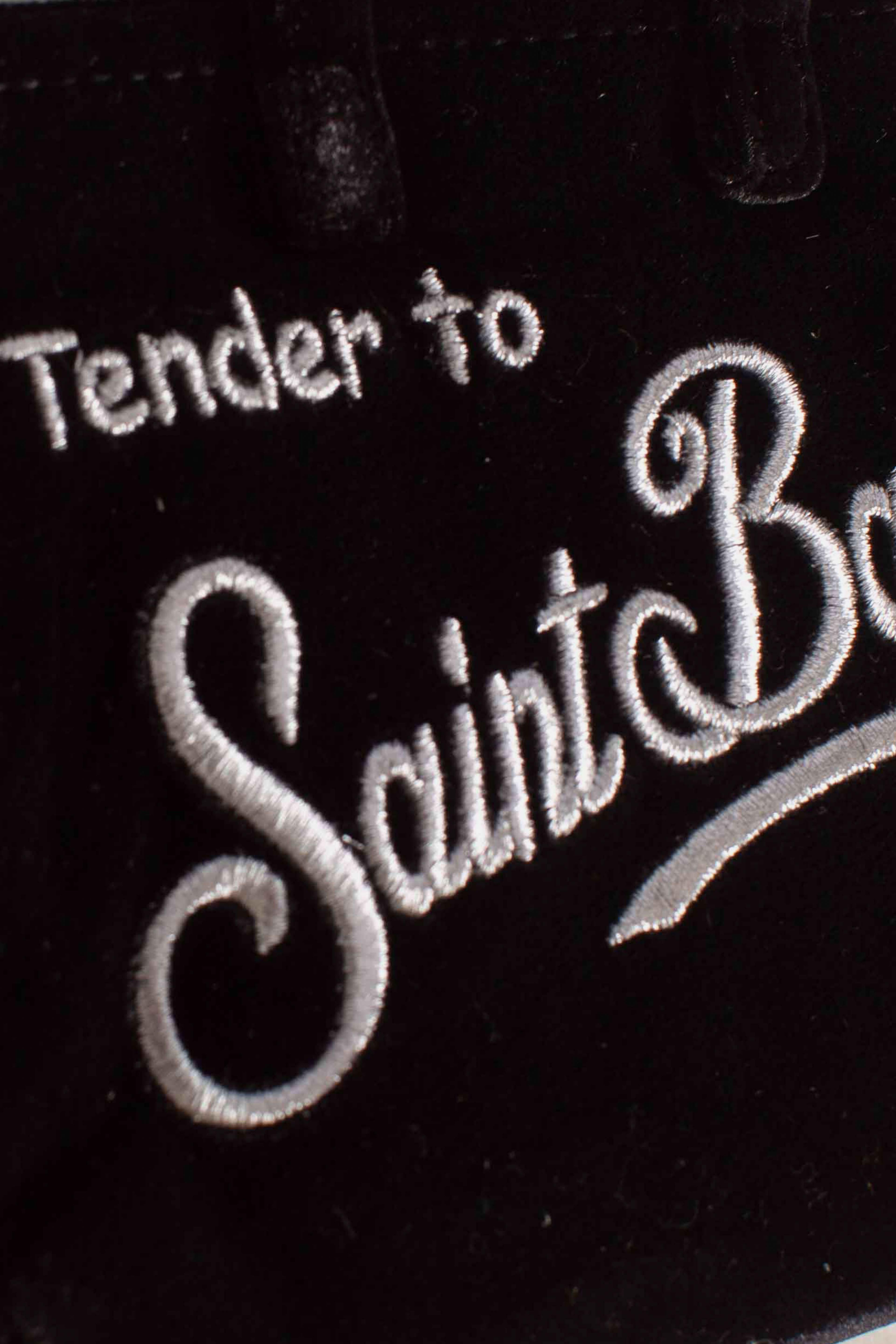 Phone Bag in velluto black PHONE00800207I MC2 SAINT BARTH
