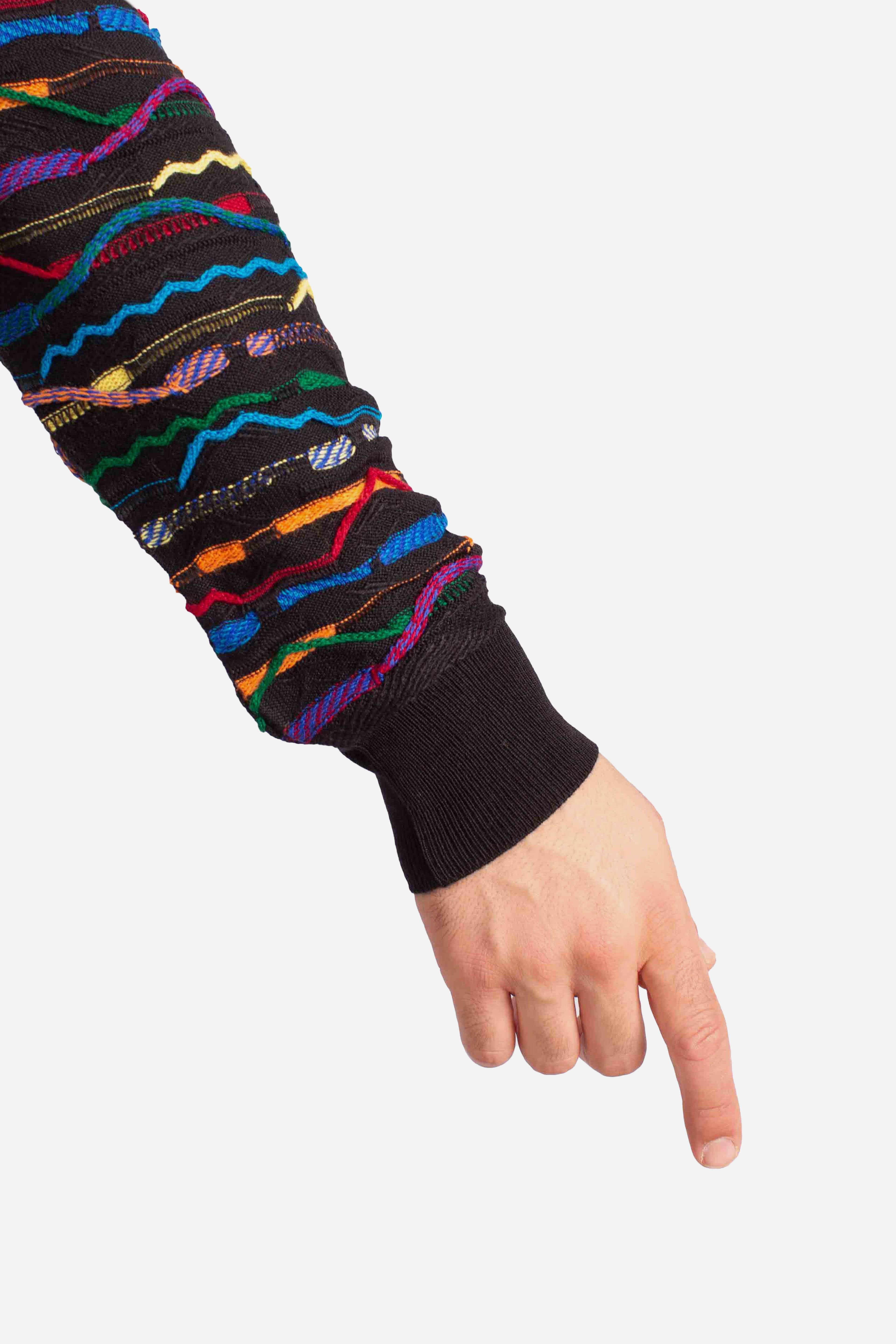 Maglia Uomo Multicolor nero 32090810G0992 LORENZONI