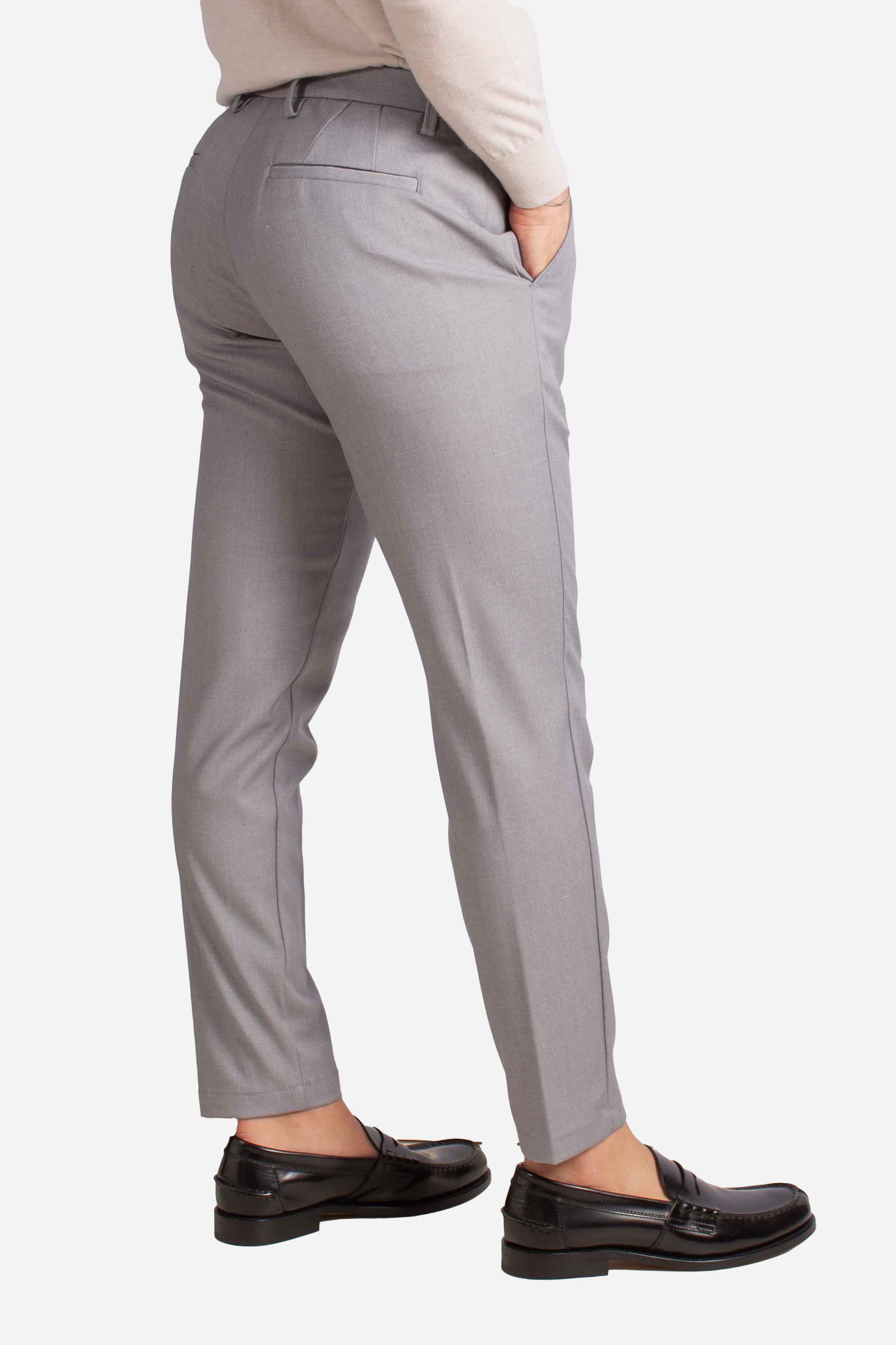 Pantalone grigio chiaro NAPOLI126006GRIGIO CHIARO ERNYS