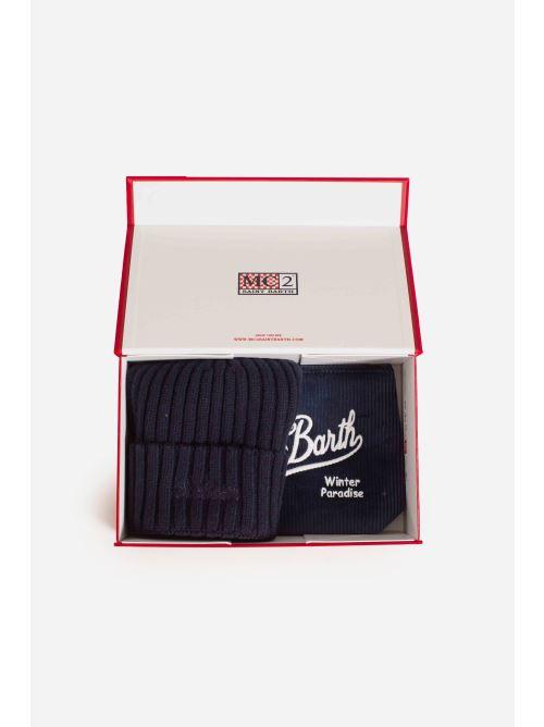 Christmas Gift Box Saint Barth blue BOX002100164I MC2 SAINT BARTH