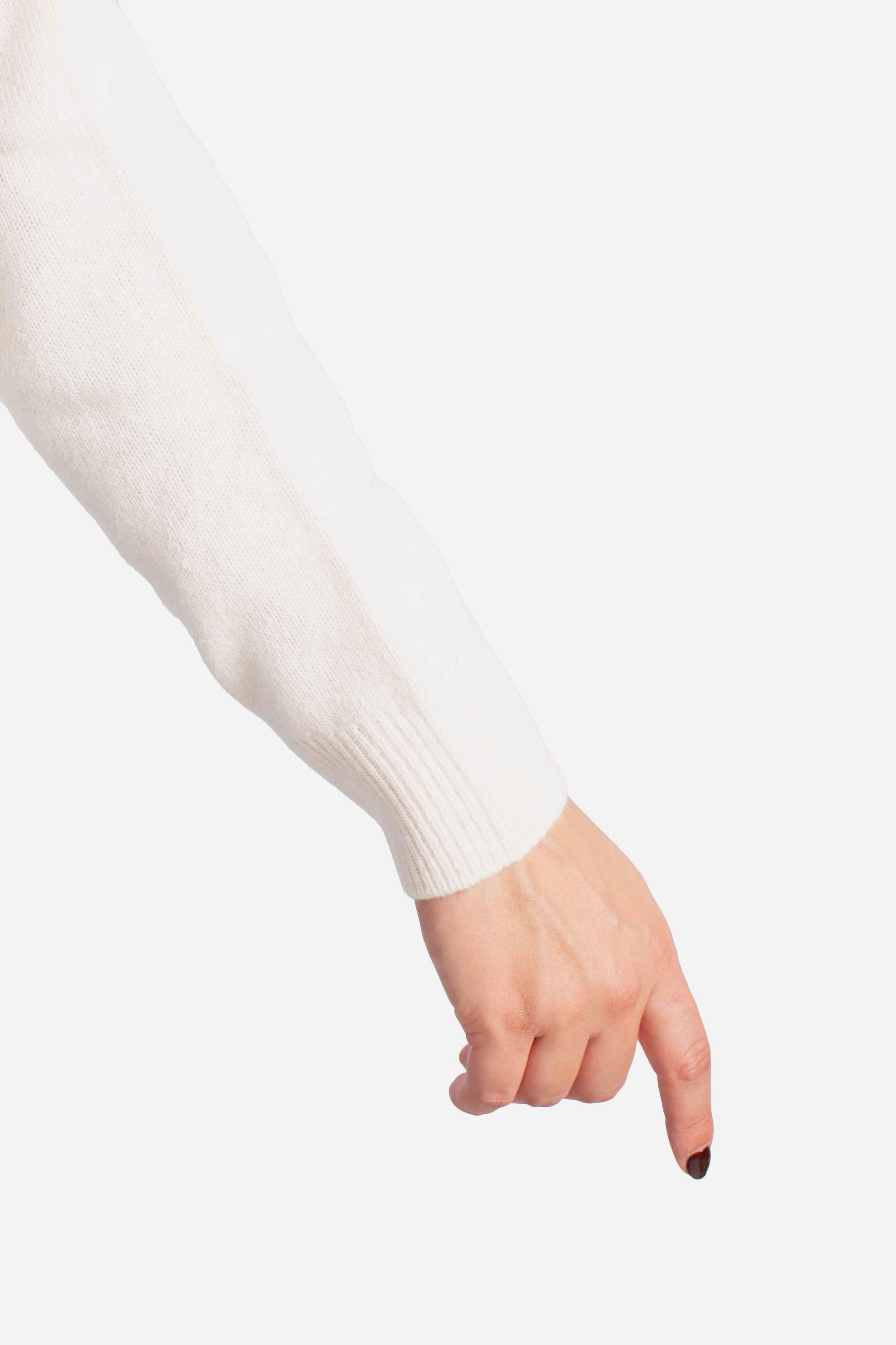Maglione Donna "Favolosa" Bianco QUE001003953I MC2 SAINT BARTH
