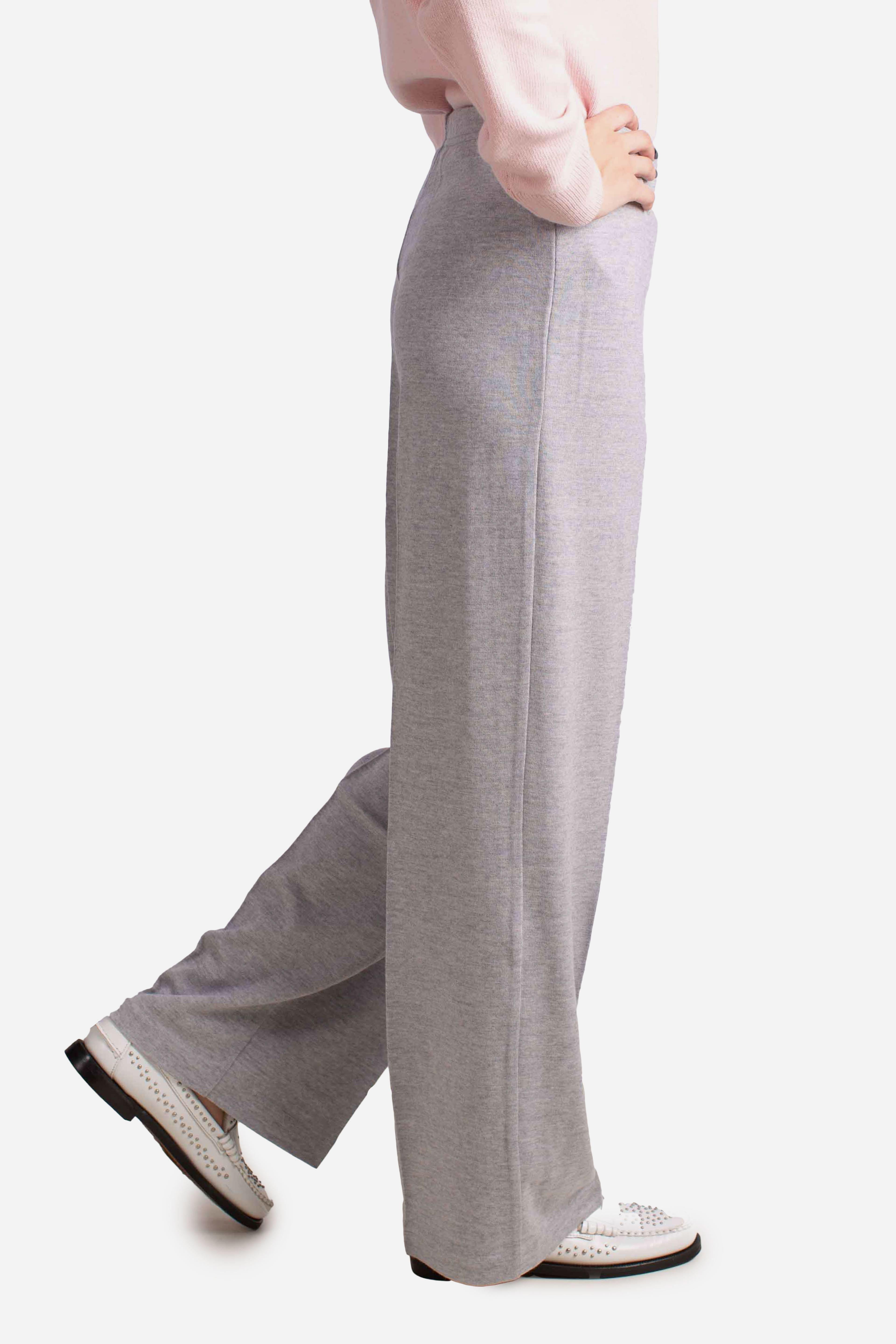 Pantalone in lana grigio 5727214272052 GRAN SASSO